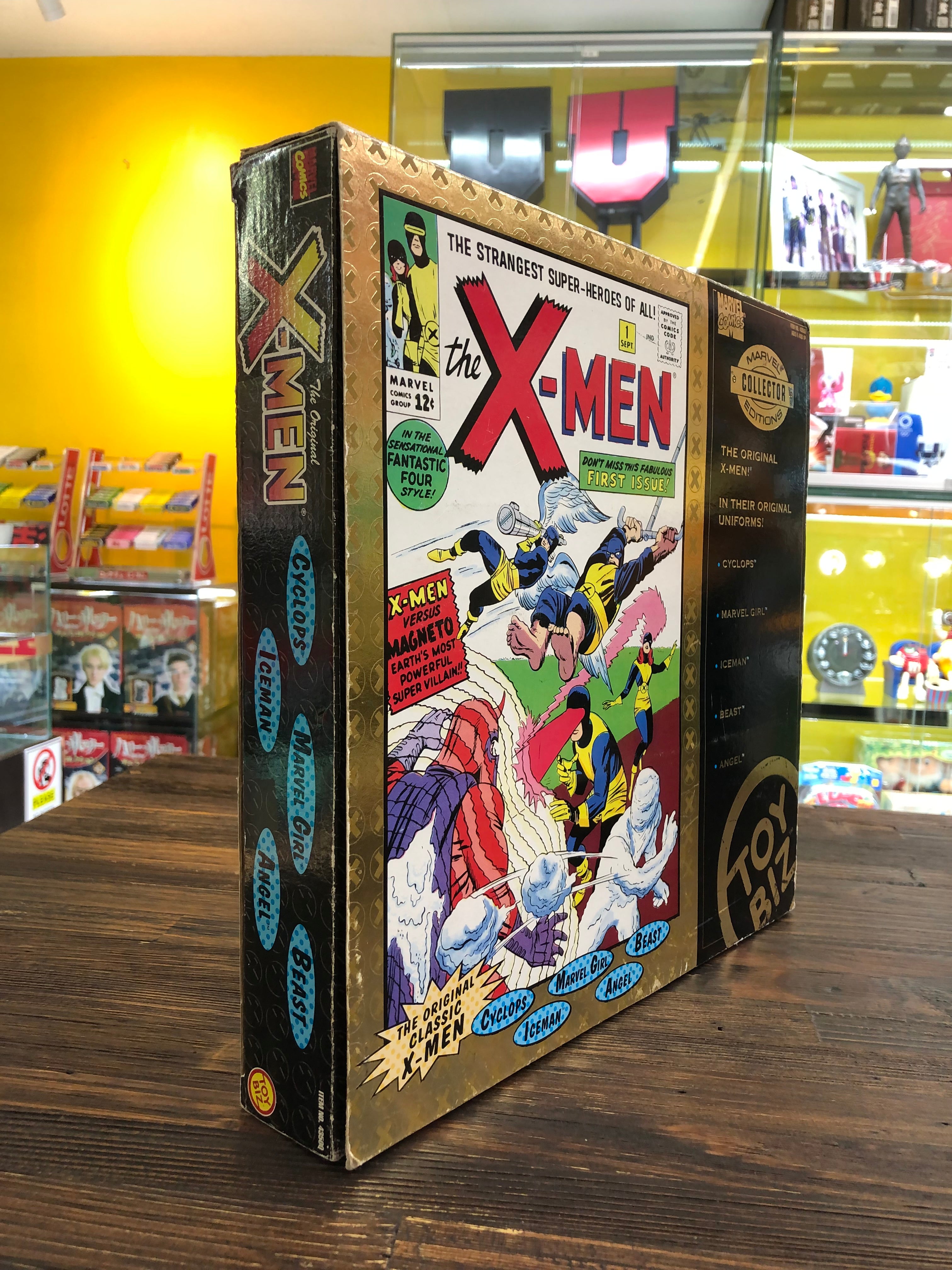 Marvel Comics Marvel Collector Editions The Original X-Men! in their Original Uniform 1997 Toy Biz