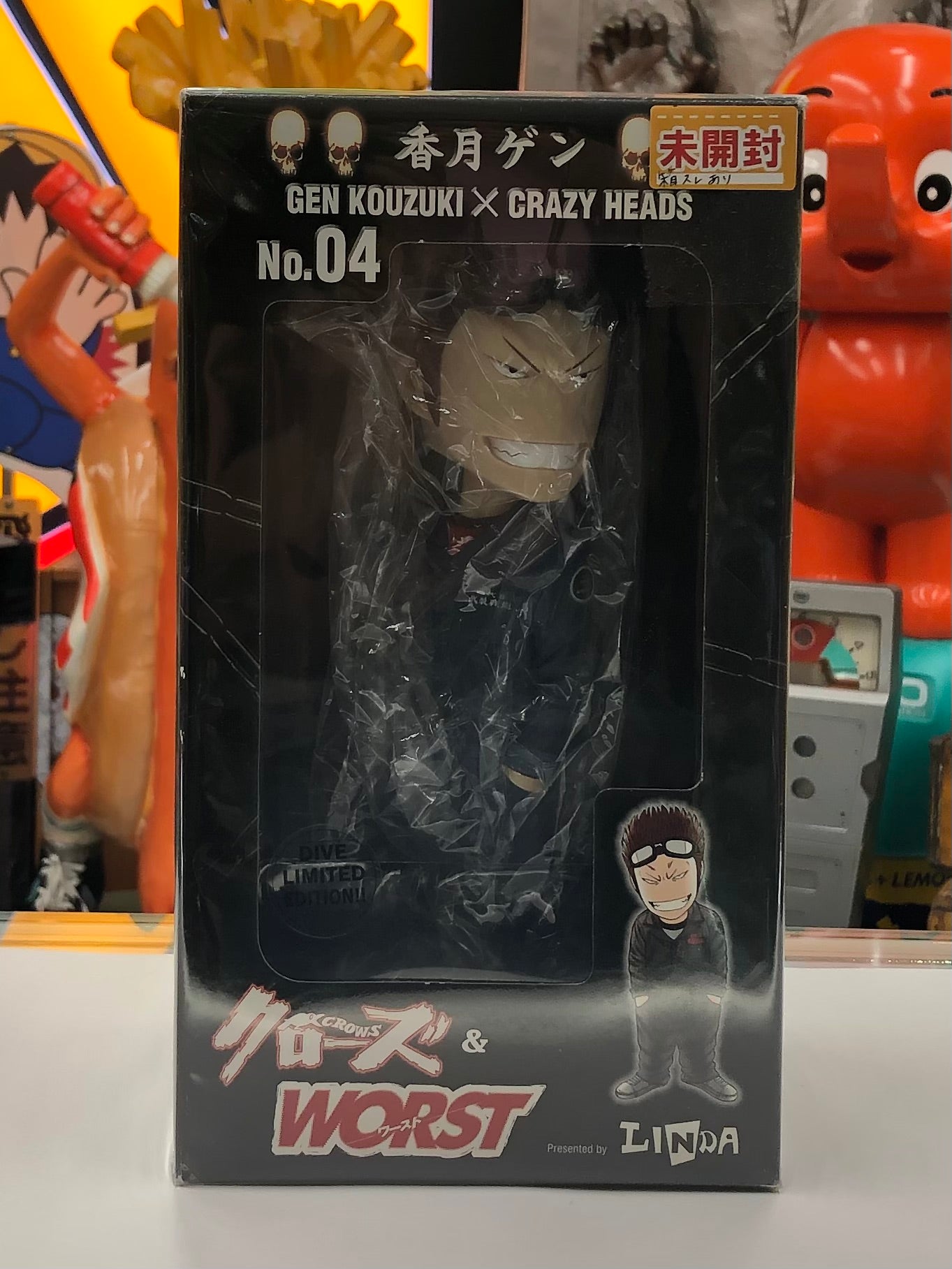 Crows & Worst Busohsensen Gen Kouzuki x Crazy Heads No. 04 Linda