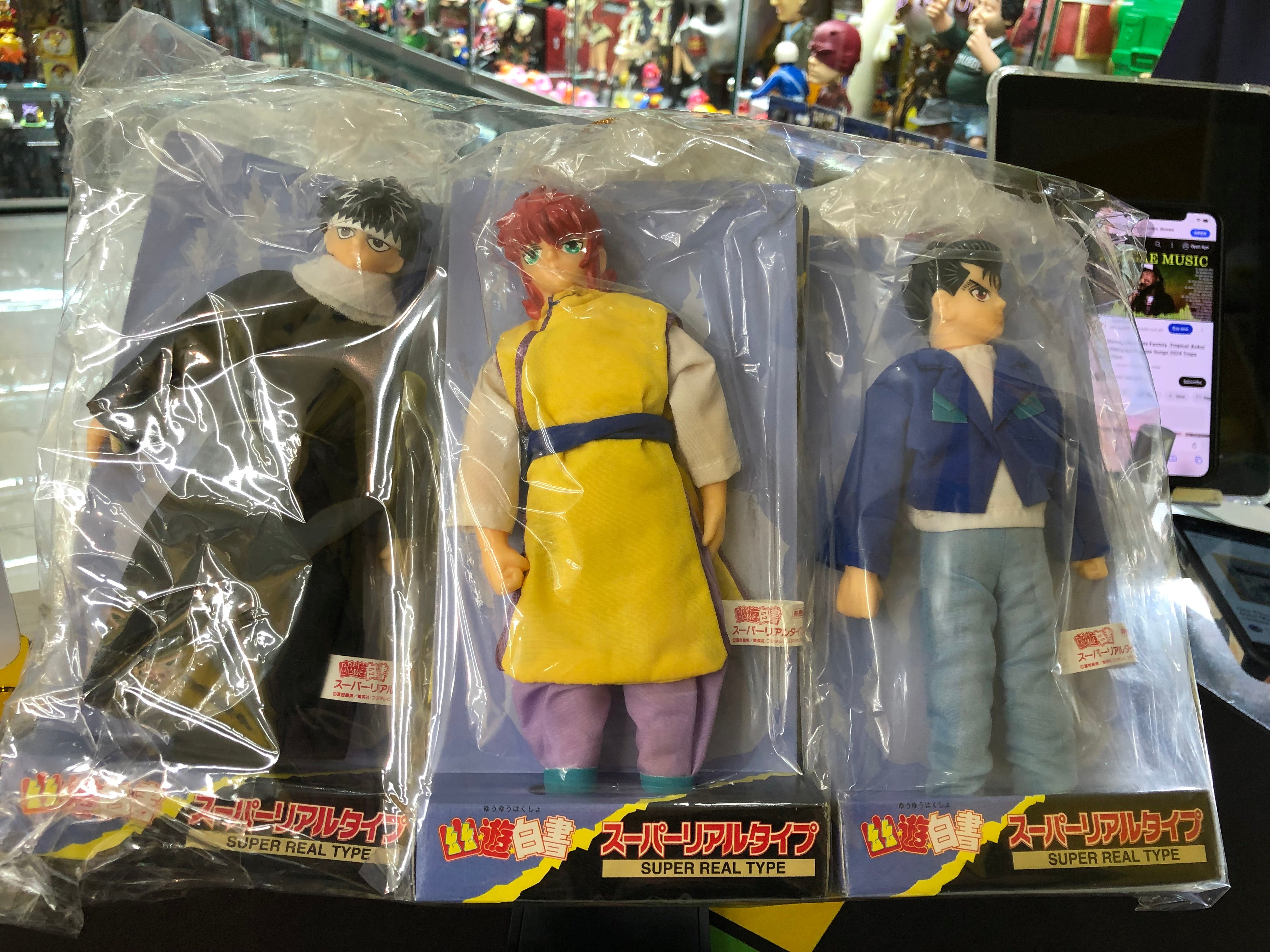 90’s Vintage yu yu hakusho vintage doll figure japan