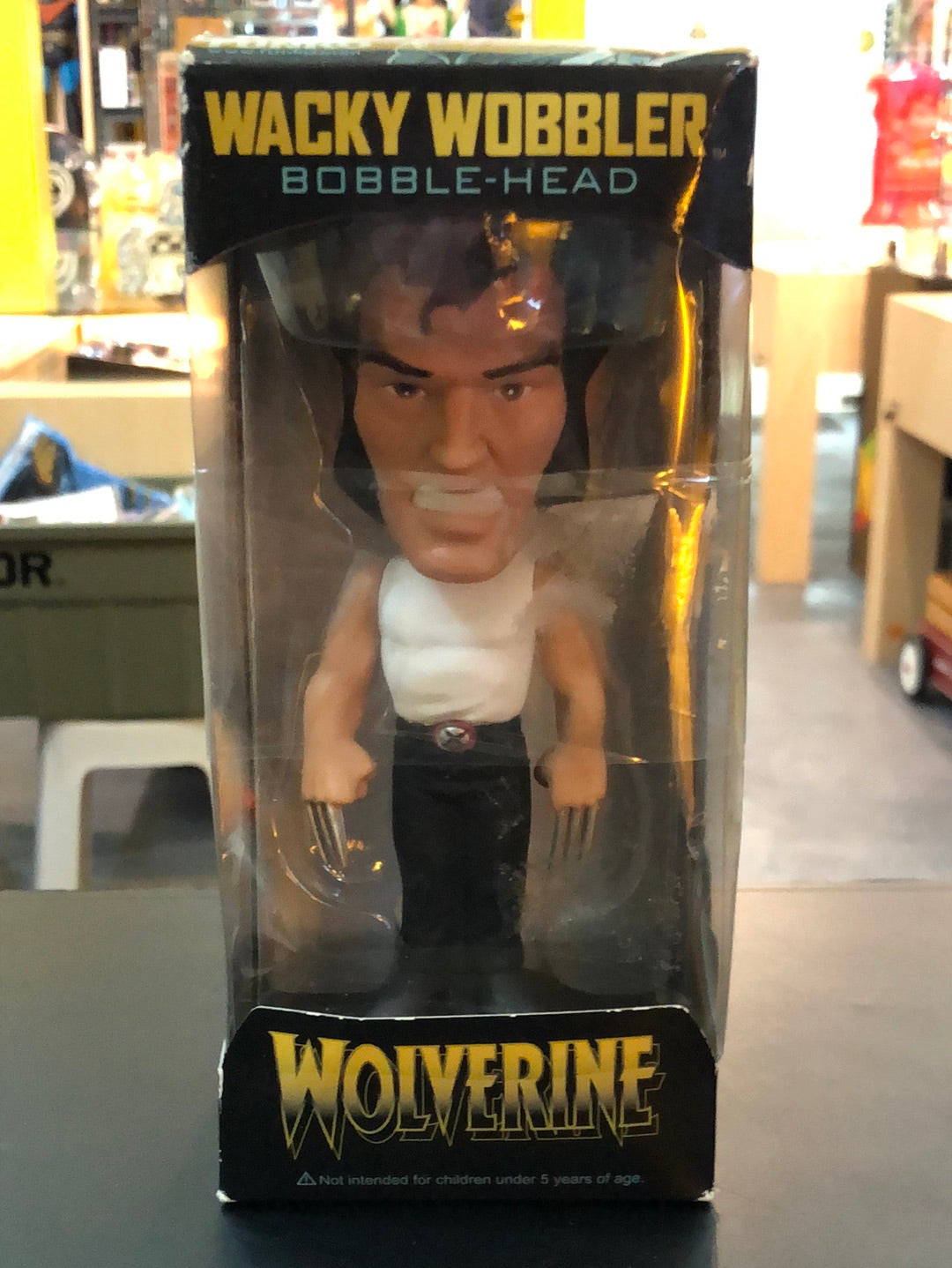 Wacky Wobbler Bobble Head Wolverine