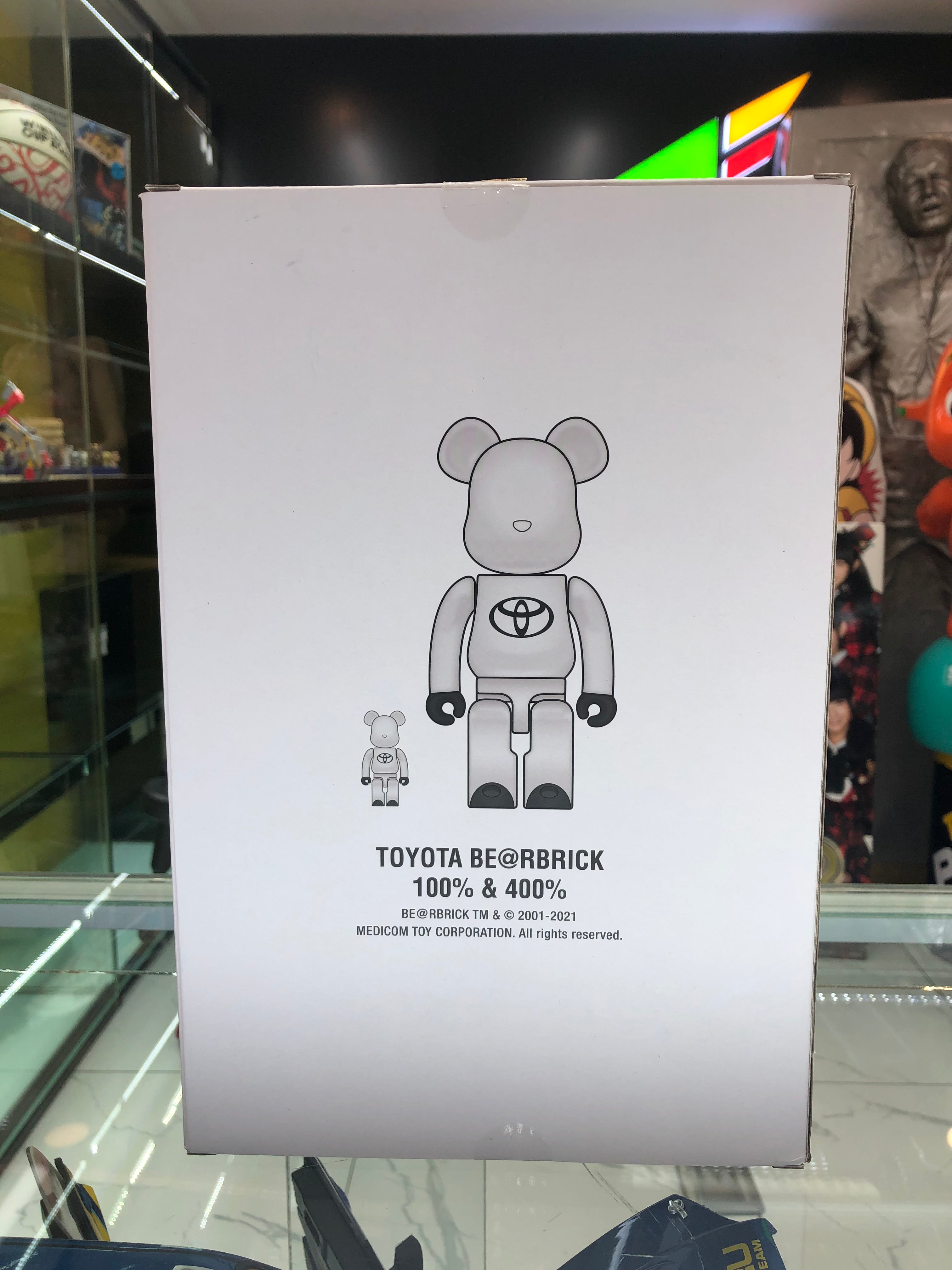 Toyota Bearbrick 100% and 400% Drive Your Teenage Dreams