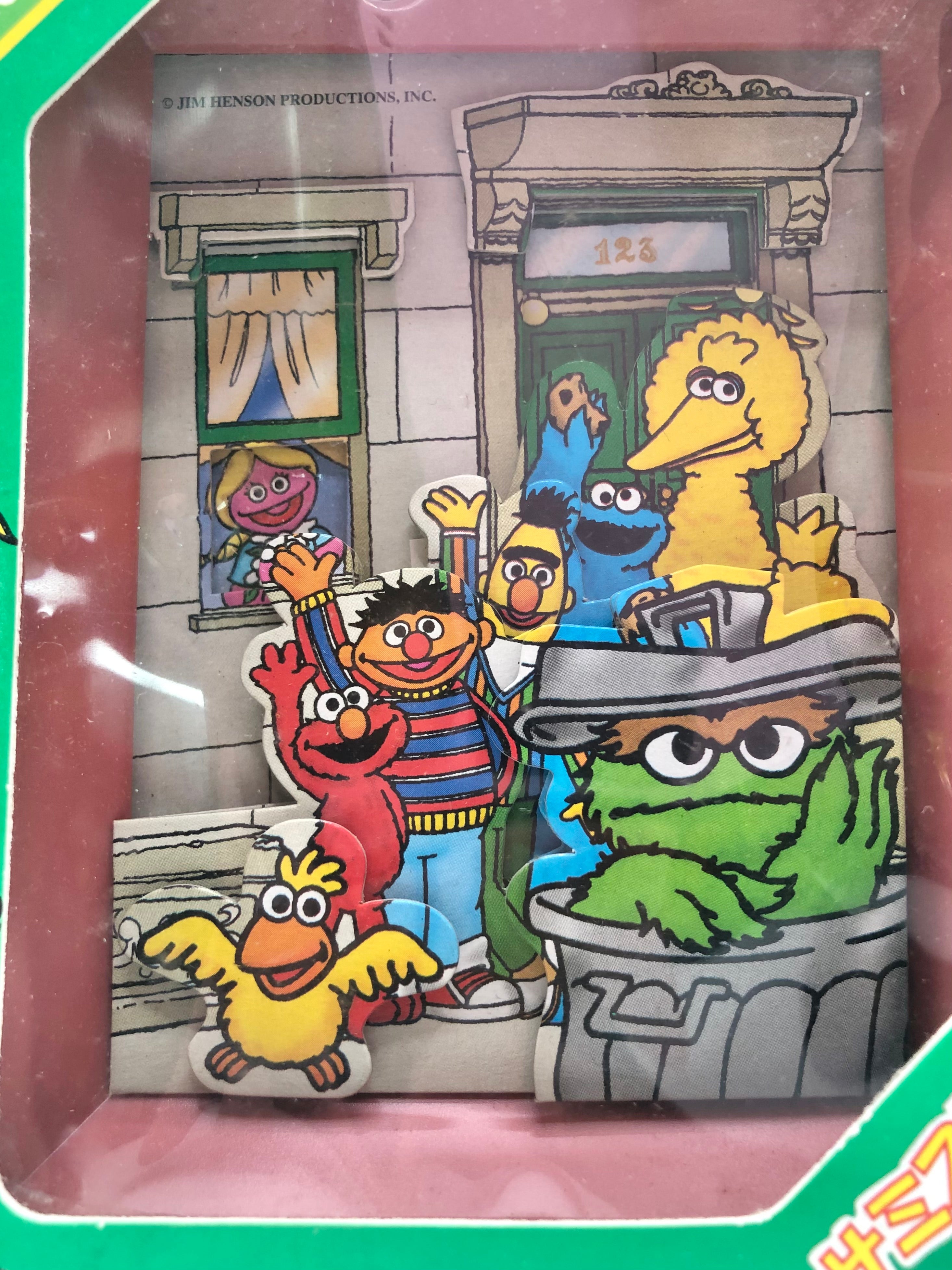 Sesame Street Decoupage Sega