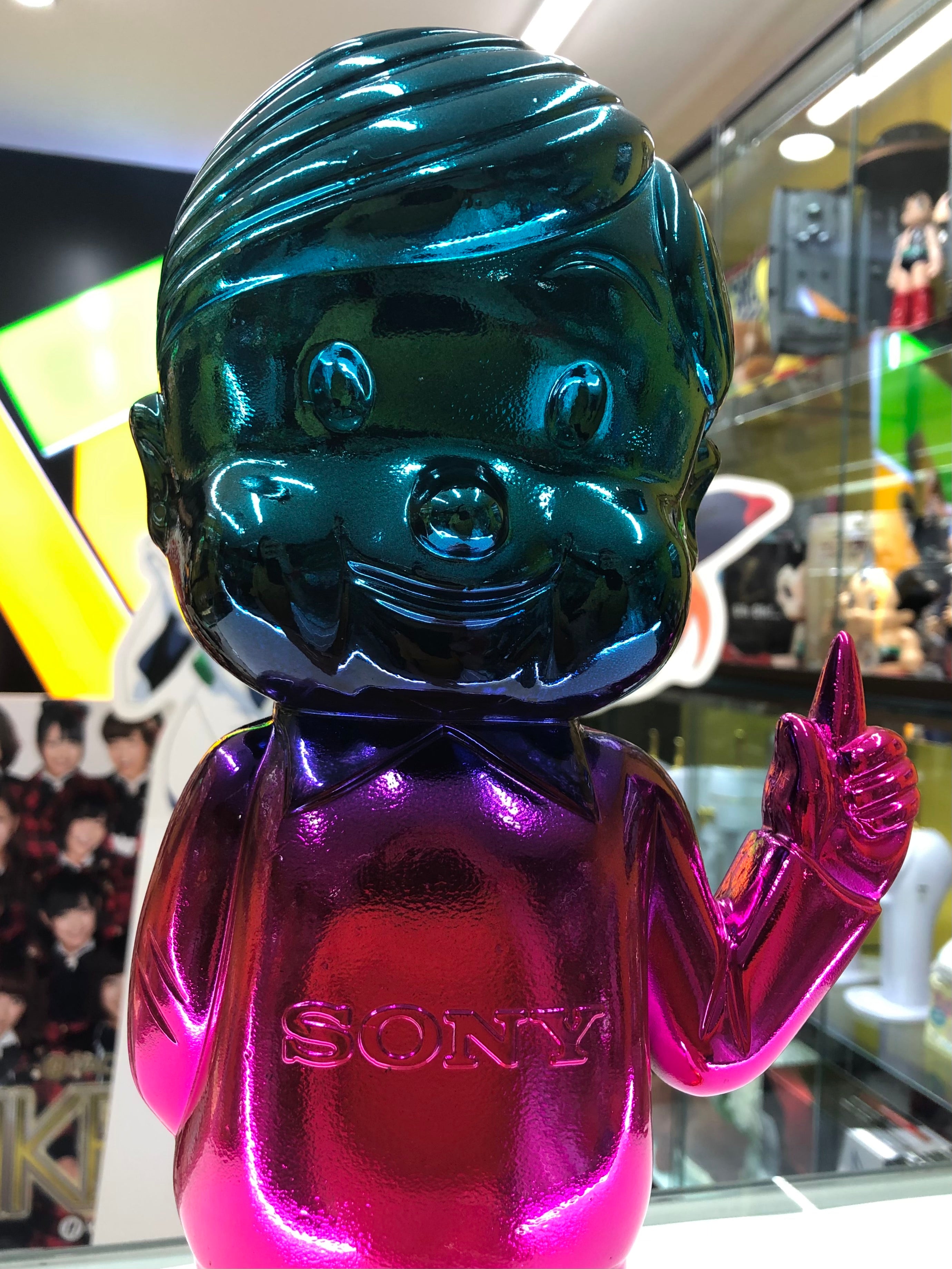 Atchan Sony Boy Black Trinitron Coin Bank