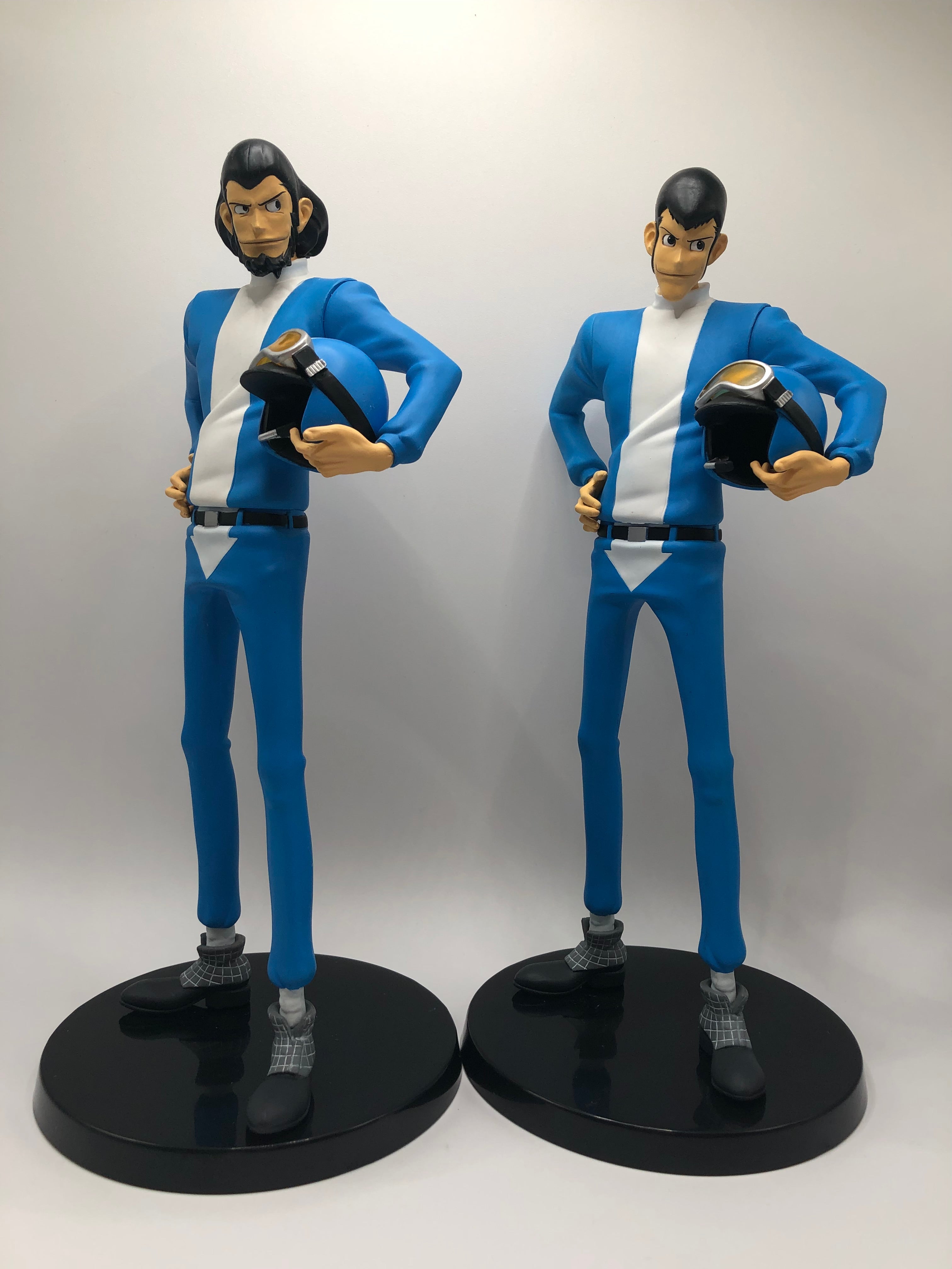 Lupin the Third and Daisuke Jigen Stylish Figure Racer Style Set 2009 Banpresto