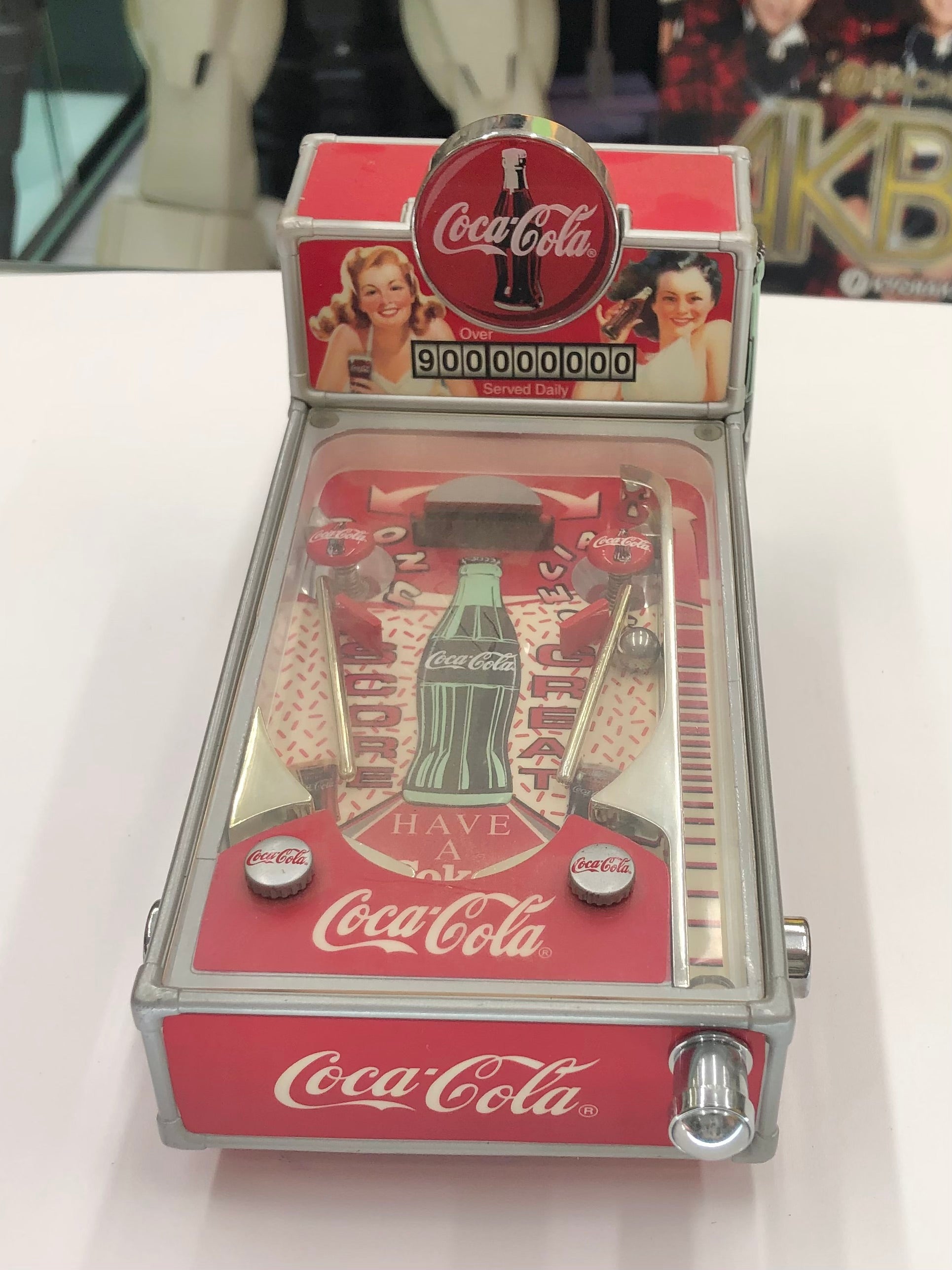 Coca-cola Pinball Machine Musical Bank