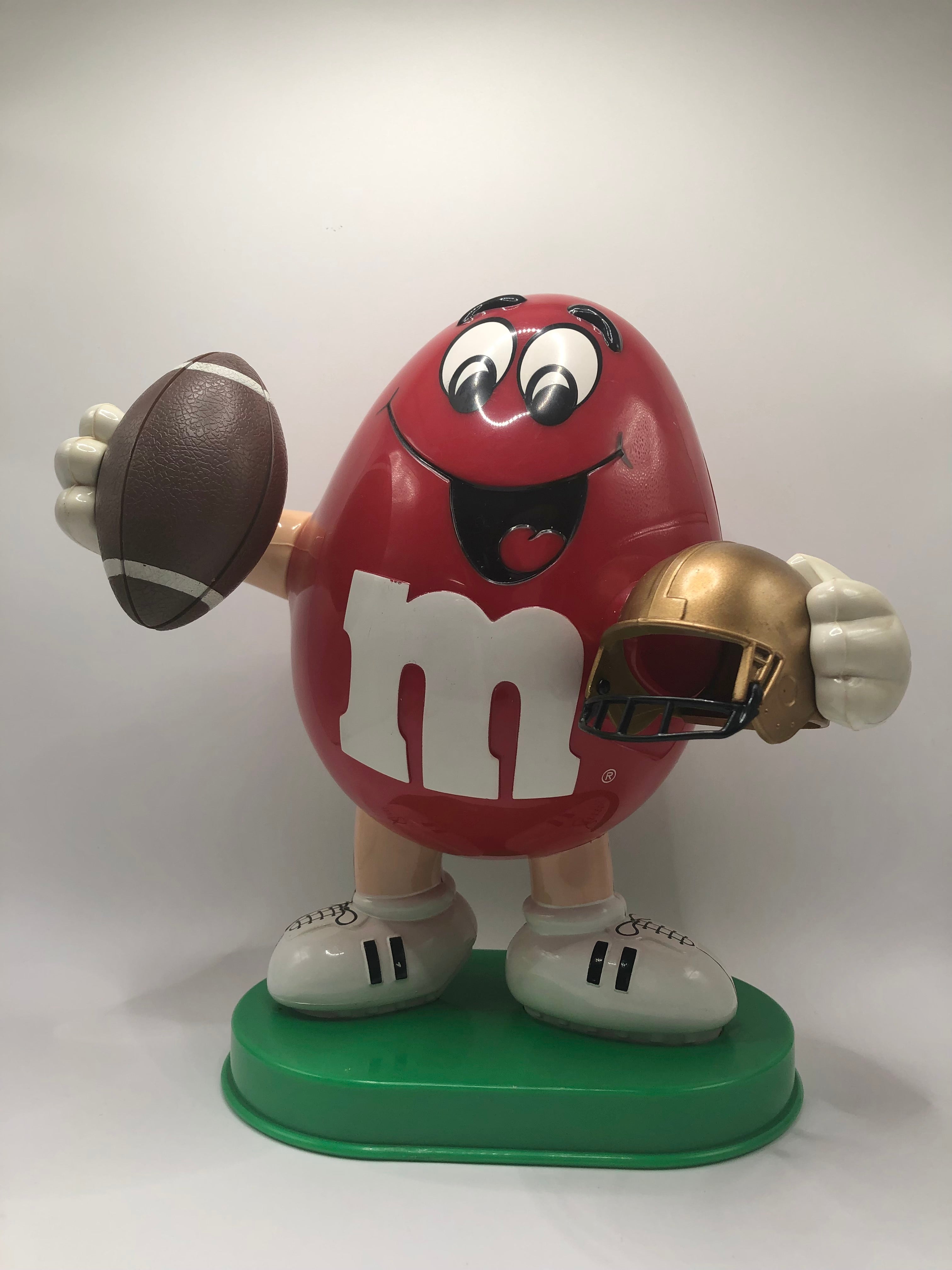 M&M’s Red Football Player Chocolate Dispenser