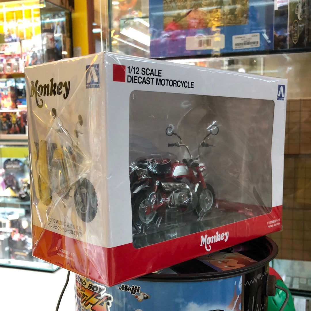 Aoshima Honda Monkey (1/12scale) Diecast Motorcycle