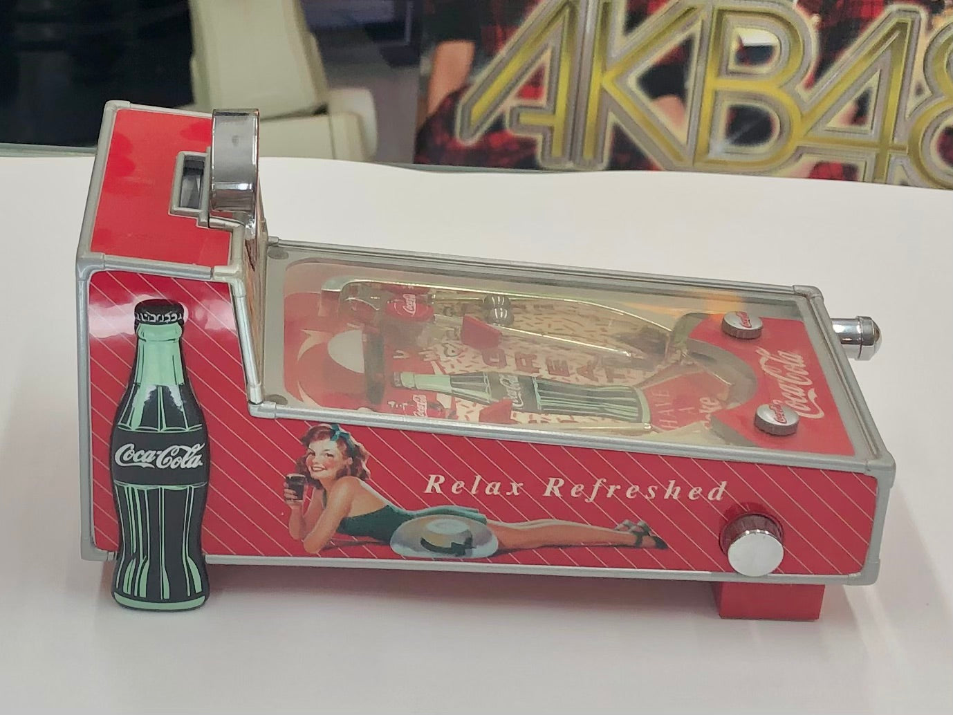 Coca-cola Pinball Machine Musical Bank