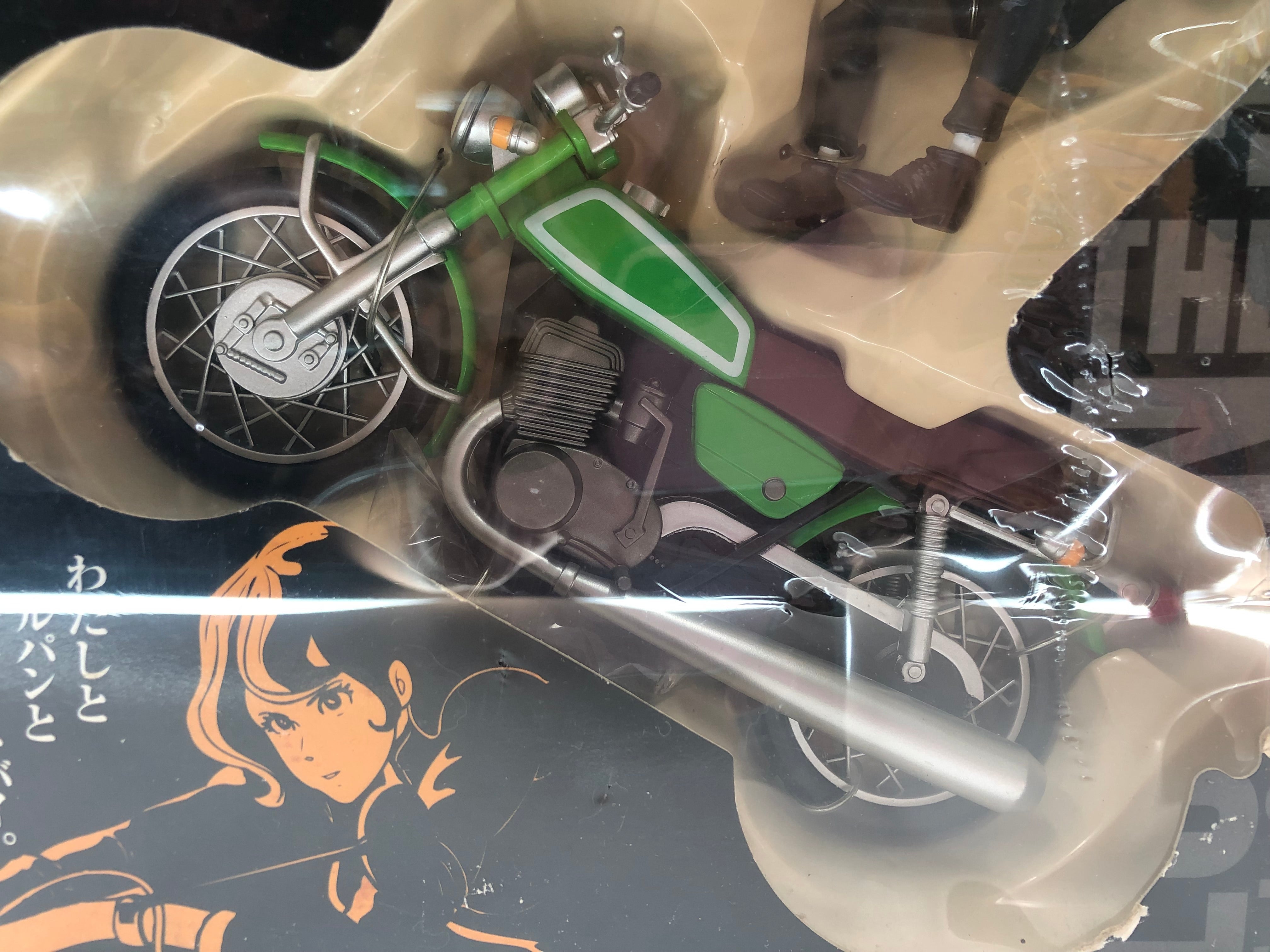 Lupin the Third DX Figure and Bike 2002 Banpresto