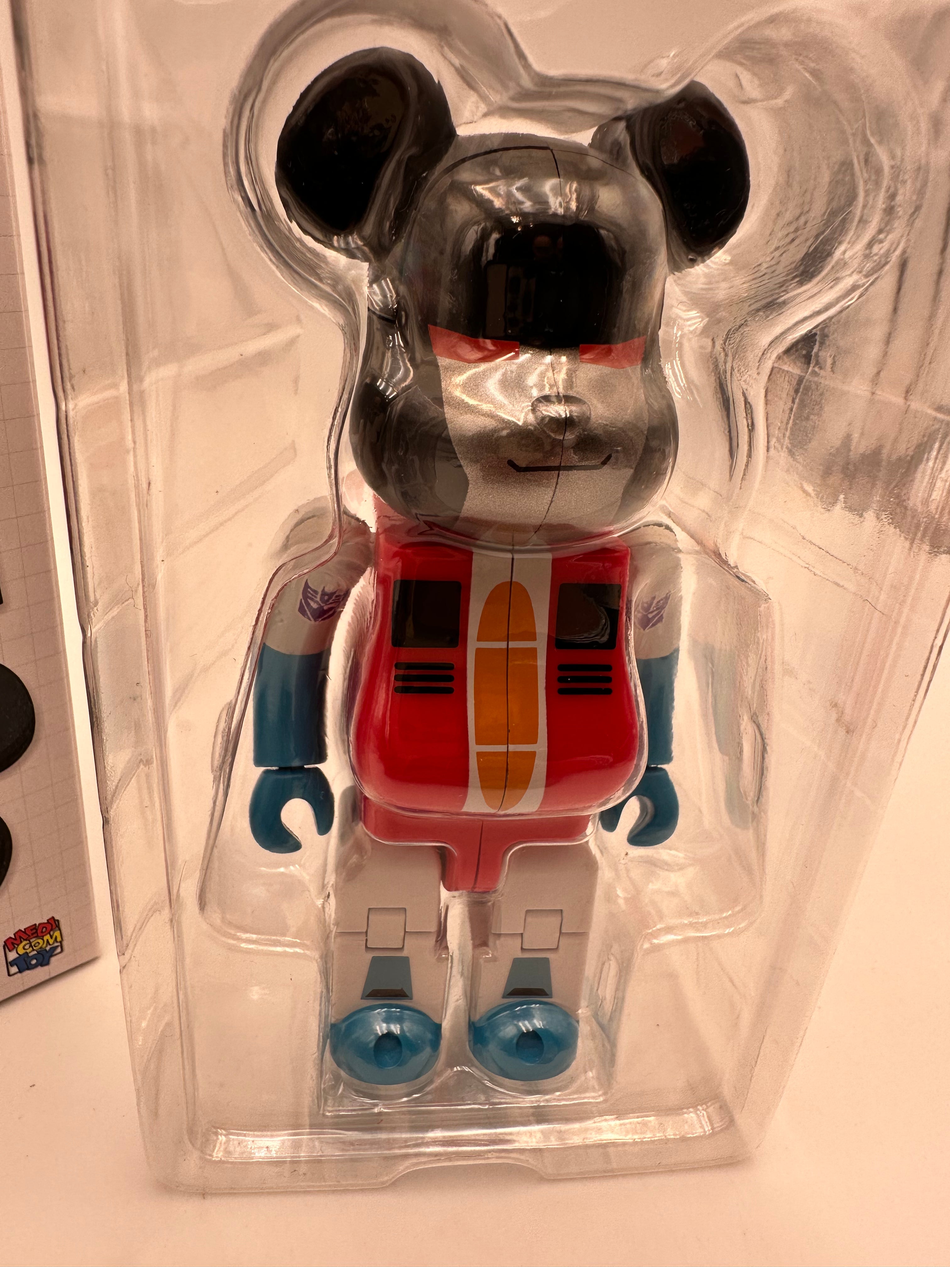 30th anniversary bear brick x transformers starscream