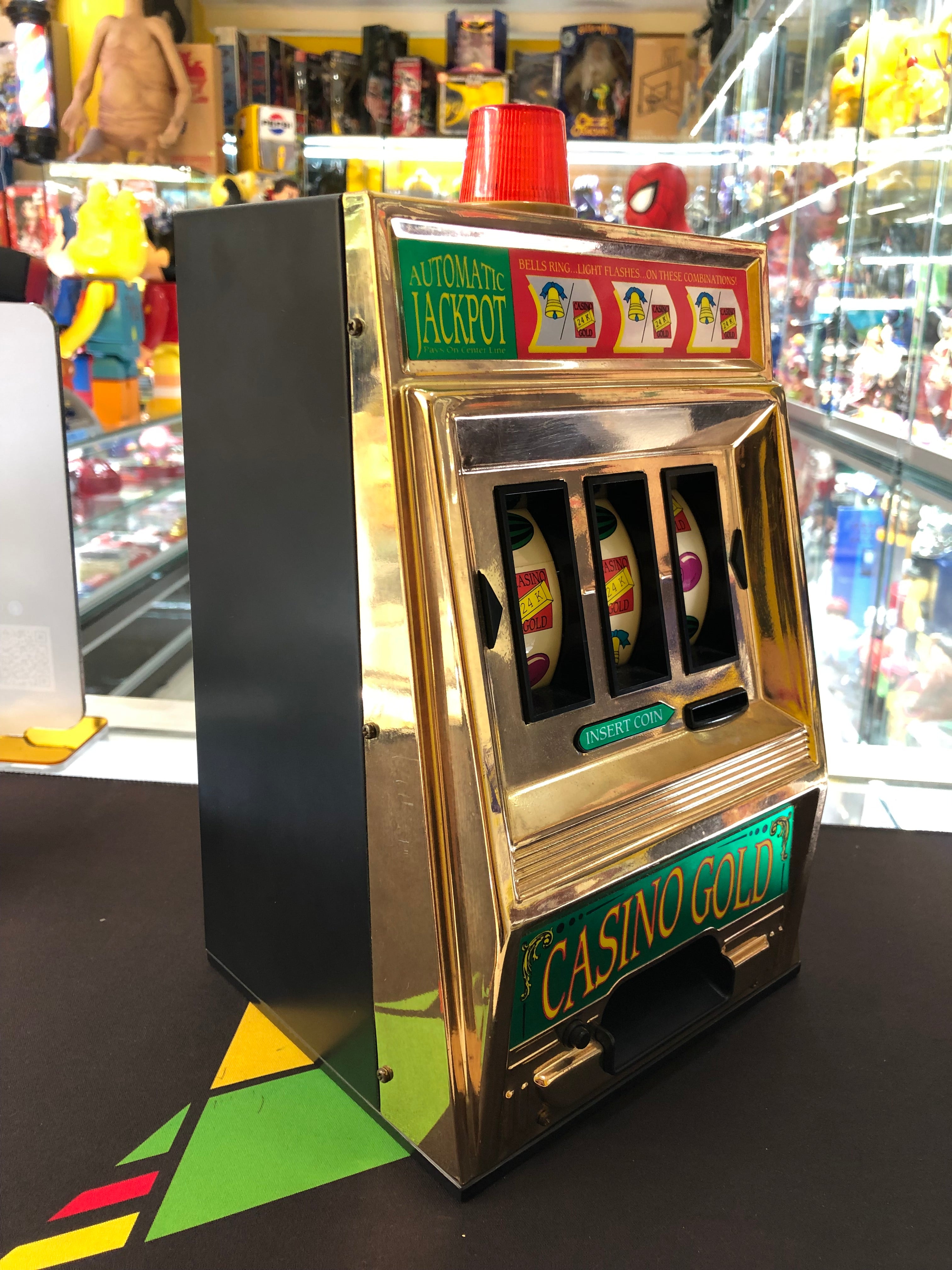 Vintage waco casino gold slot machine