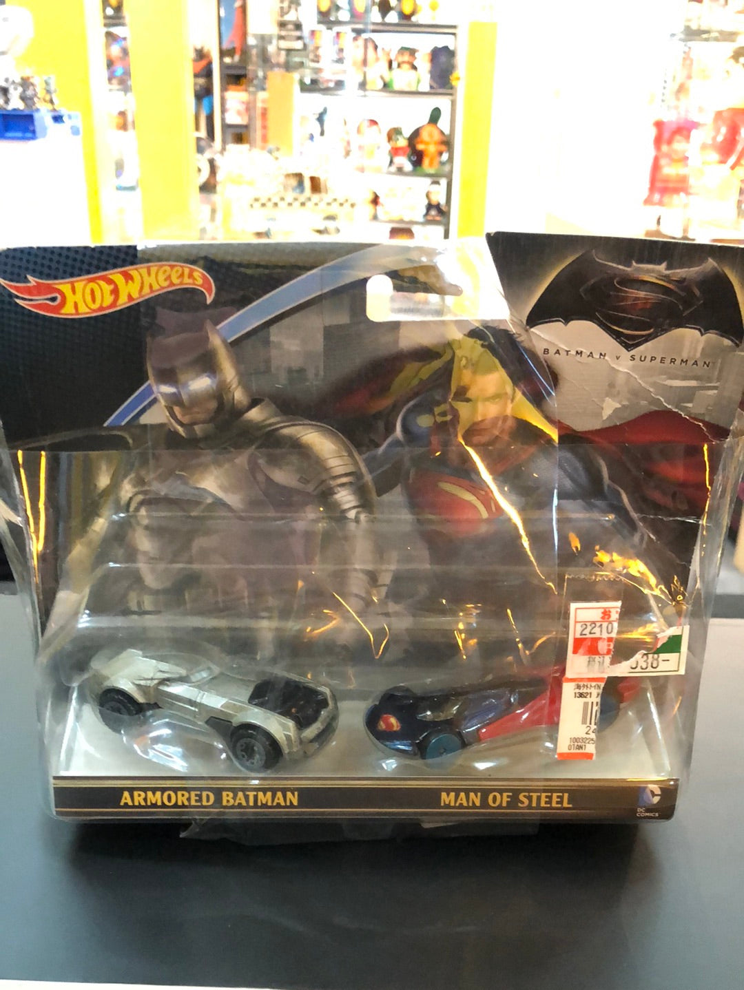 Armored Batman And Man of Steel Hotwheels