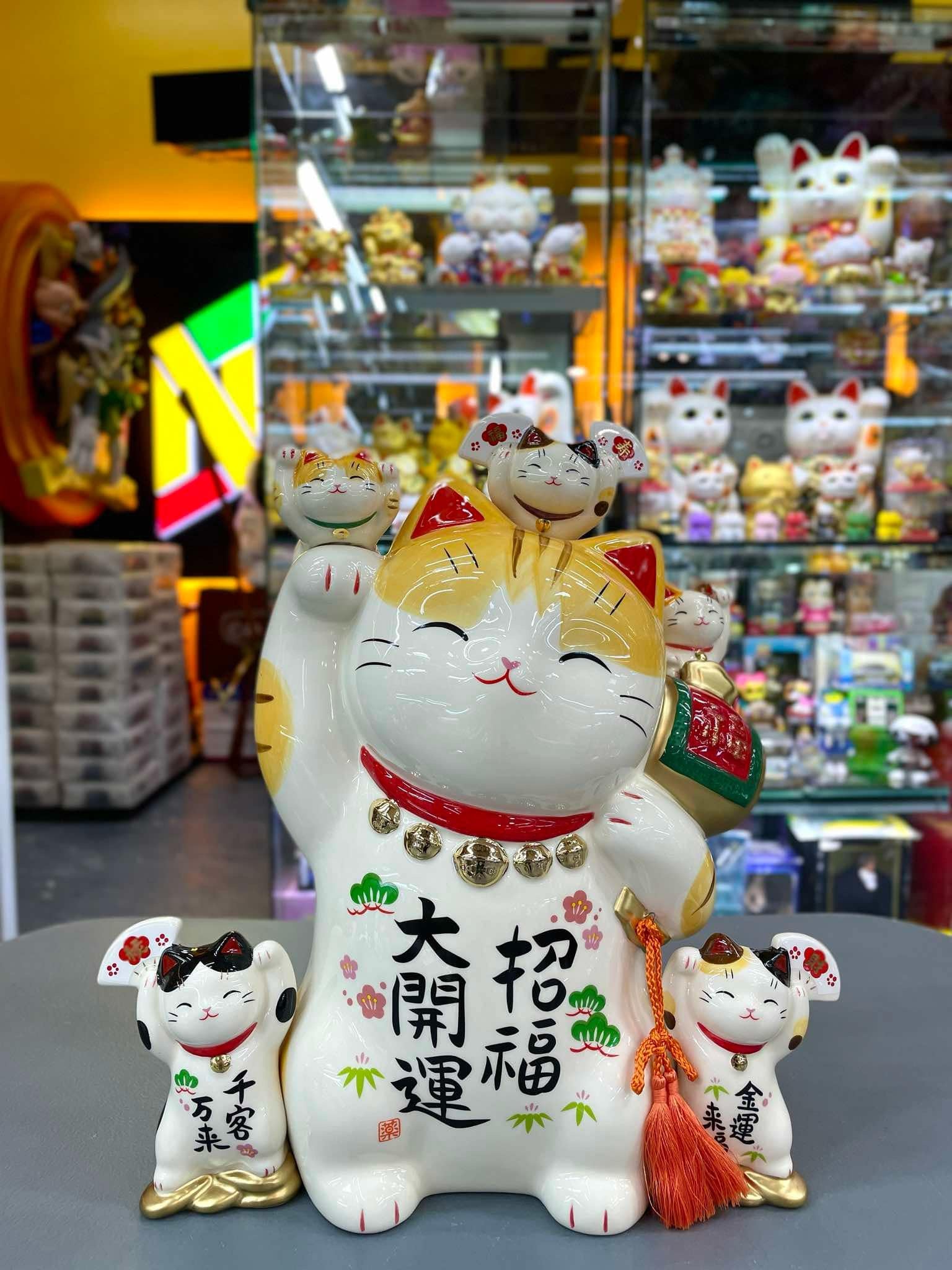 Lucky Cats (4 small)