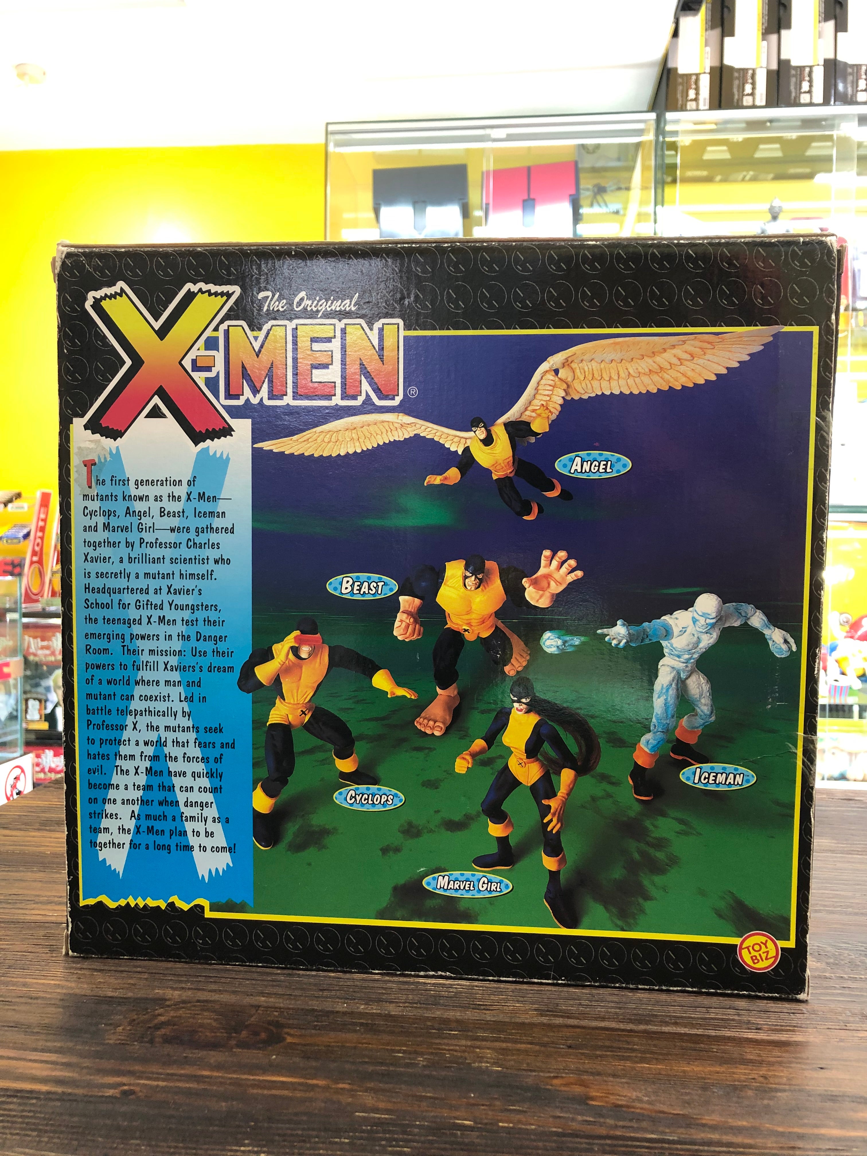 Marvel Comics Marvel Collector Editions The Original X-Men! in their Original Uniform 1997 Toy Biz