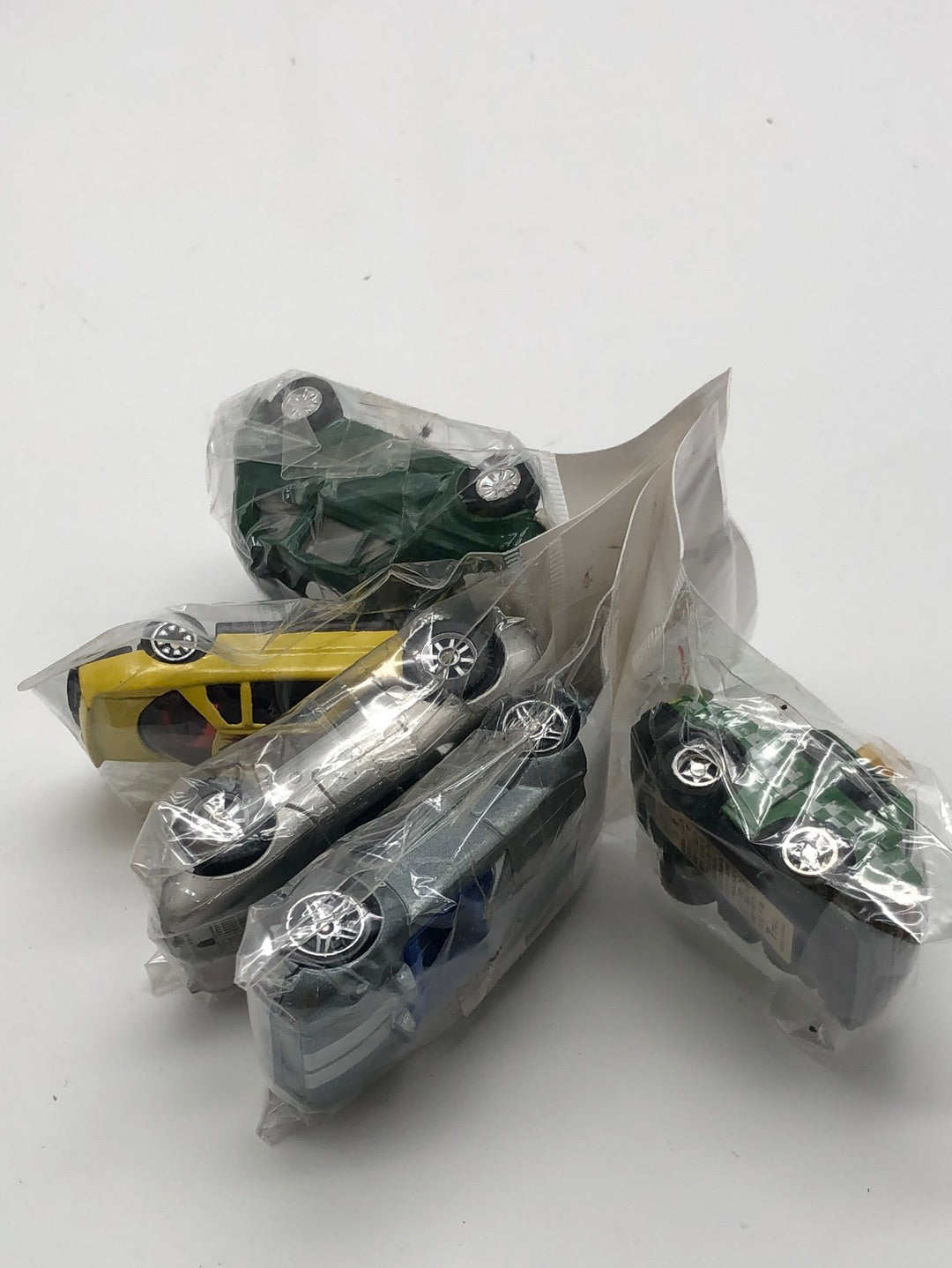 Assorted mini diecast cars  set of 5