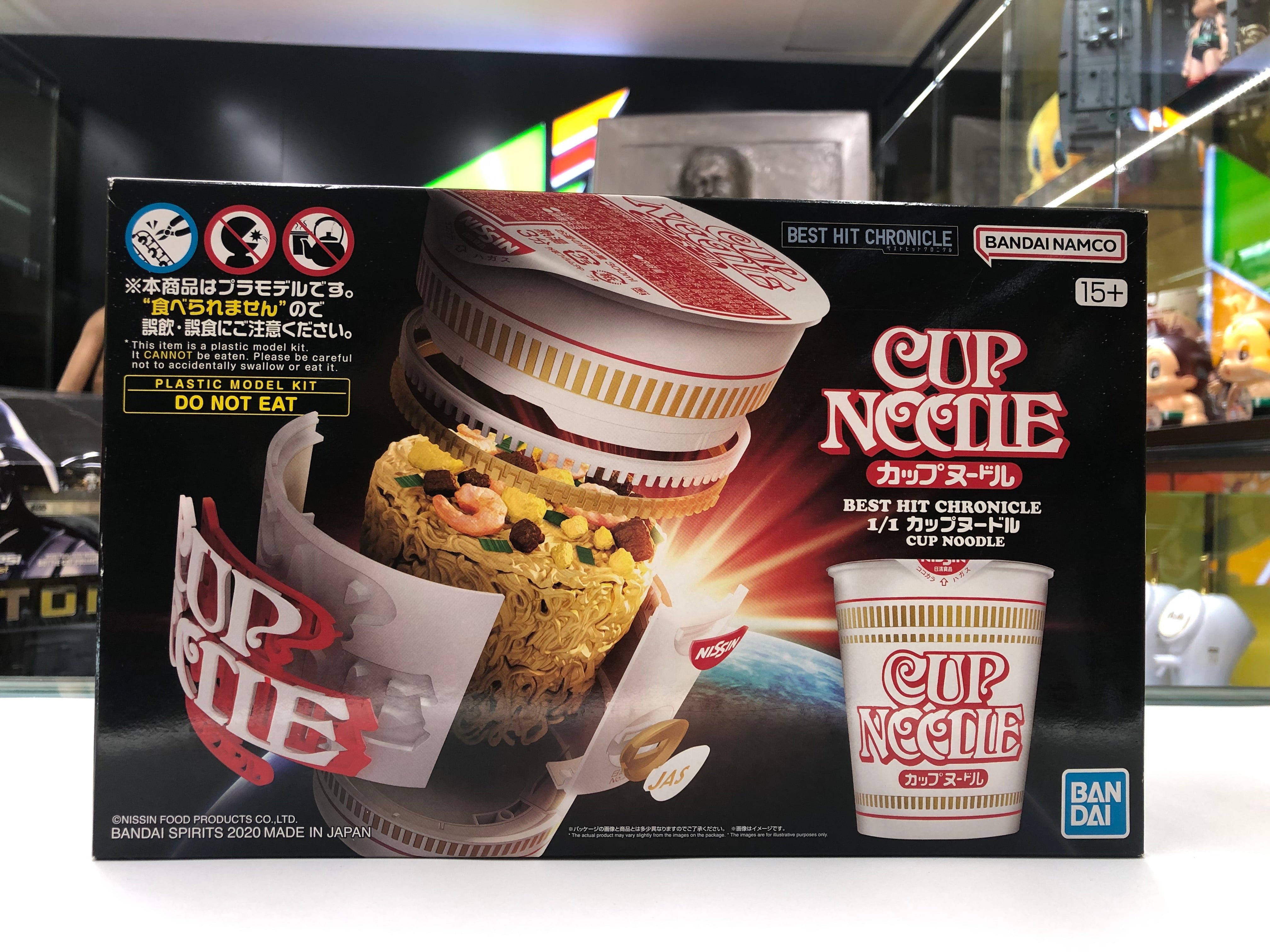 Best Hit Chronicle Cup Noodle 1/1 Colored Plastic Model Kit Bandai Namco