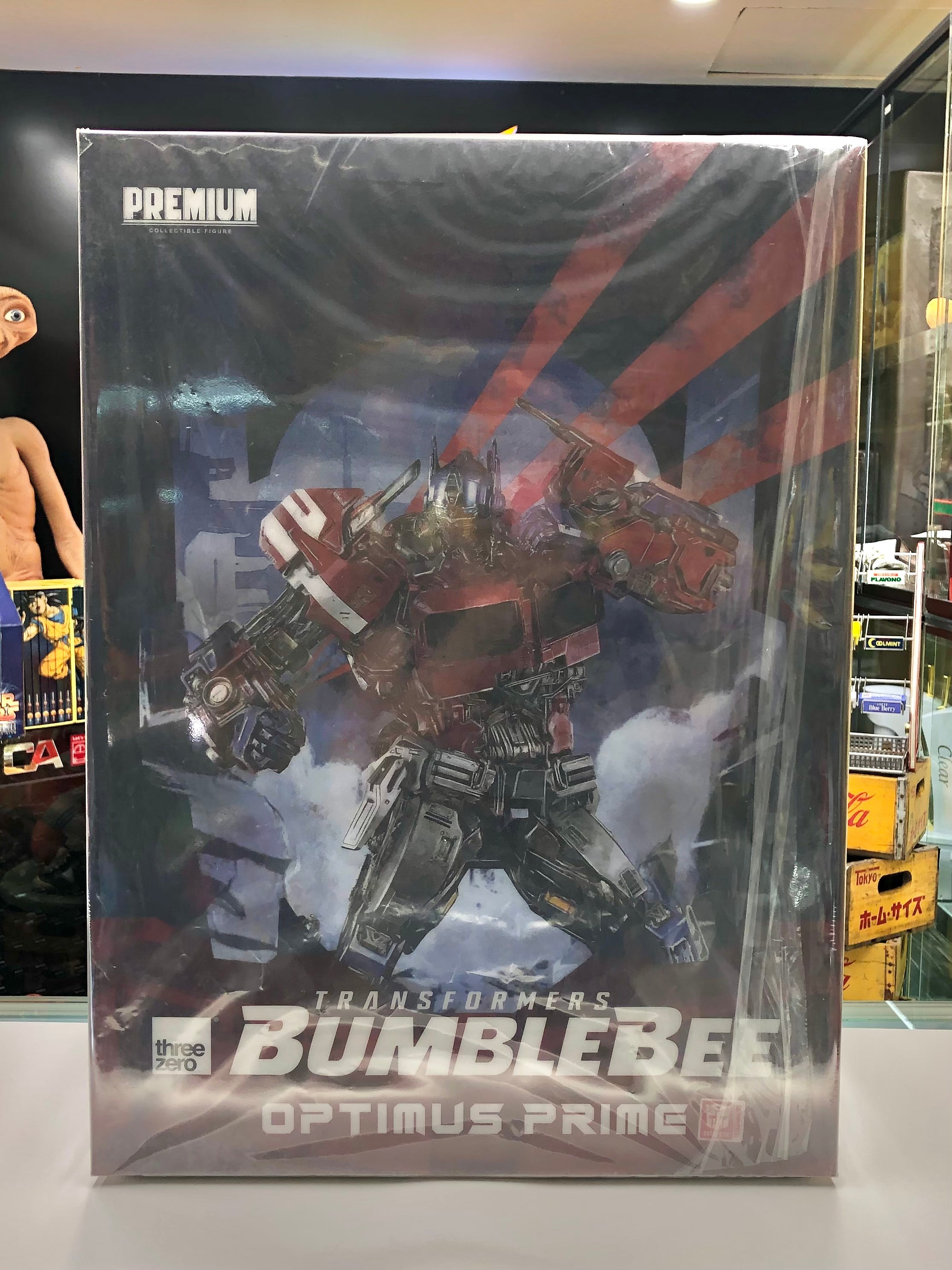 Optimus Prime Transformers Bumble Bee Premium Collectible Figure Three Zero 2020 Takara Tomy