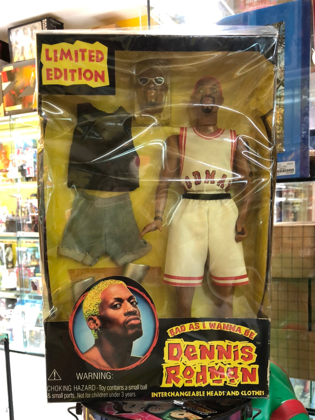 Dennis Rodman Limited Edition (Interchangeable heads and clothes)