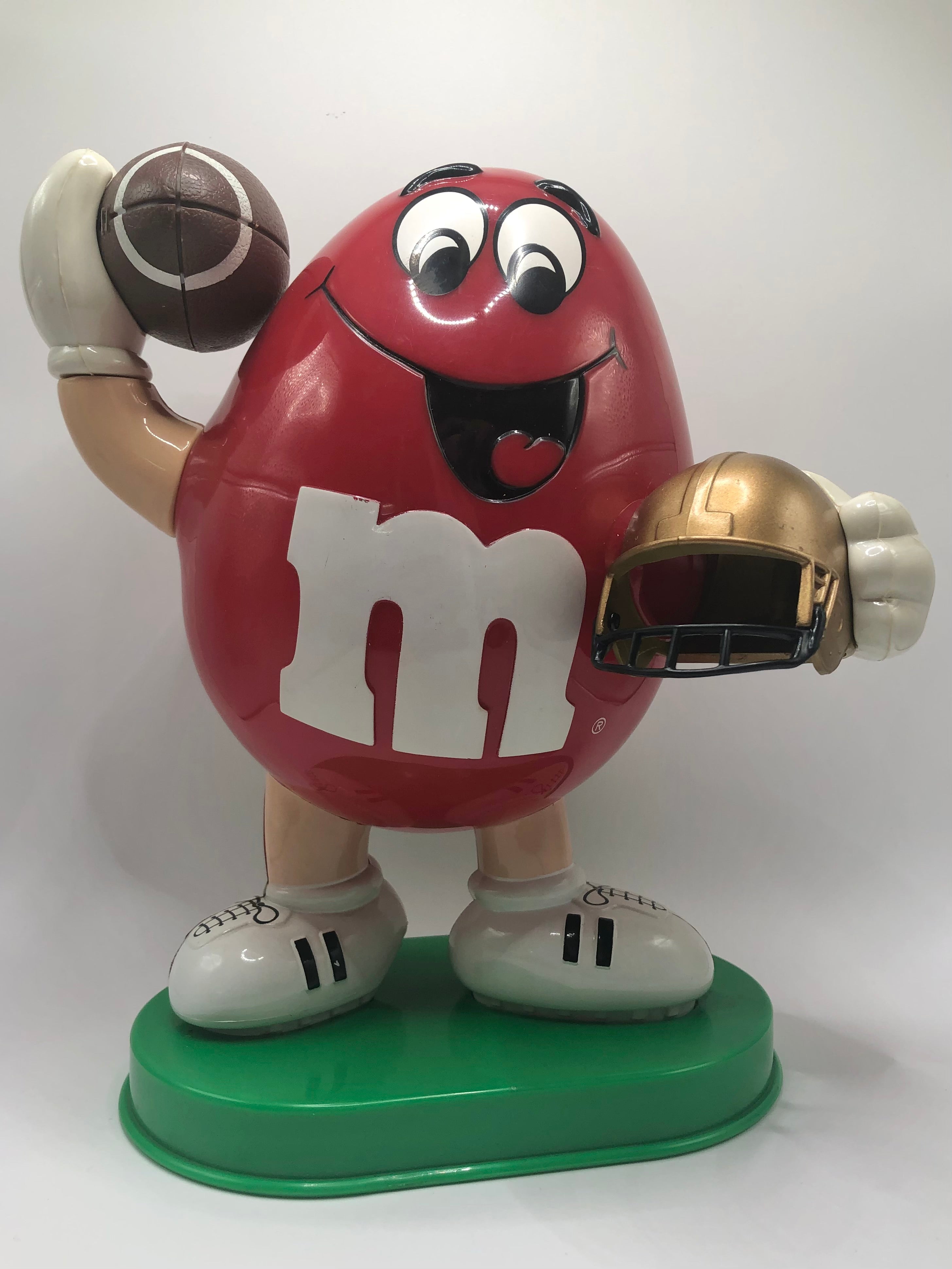 M&M’s Red Football Player Chocolate Dispenser