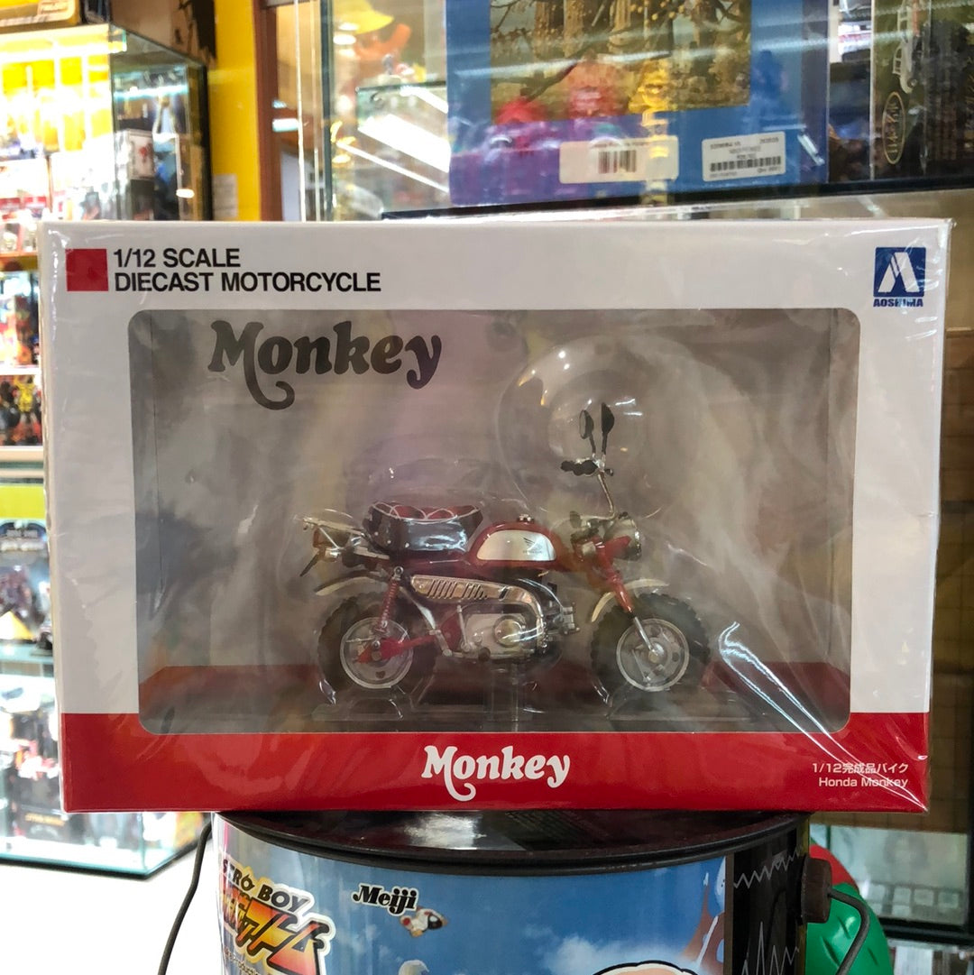 Aoshima Honda Monkey (1/12scale) Diecast Motorcycle