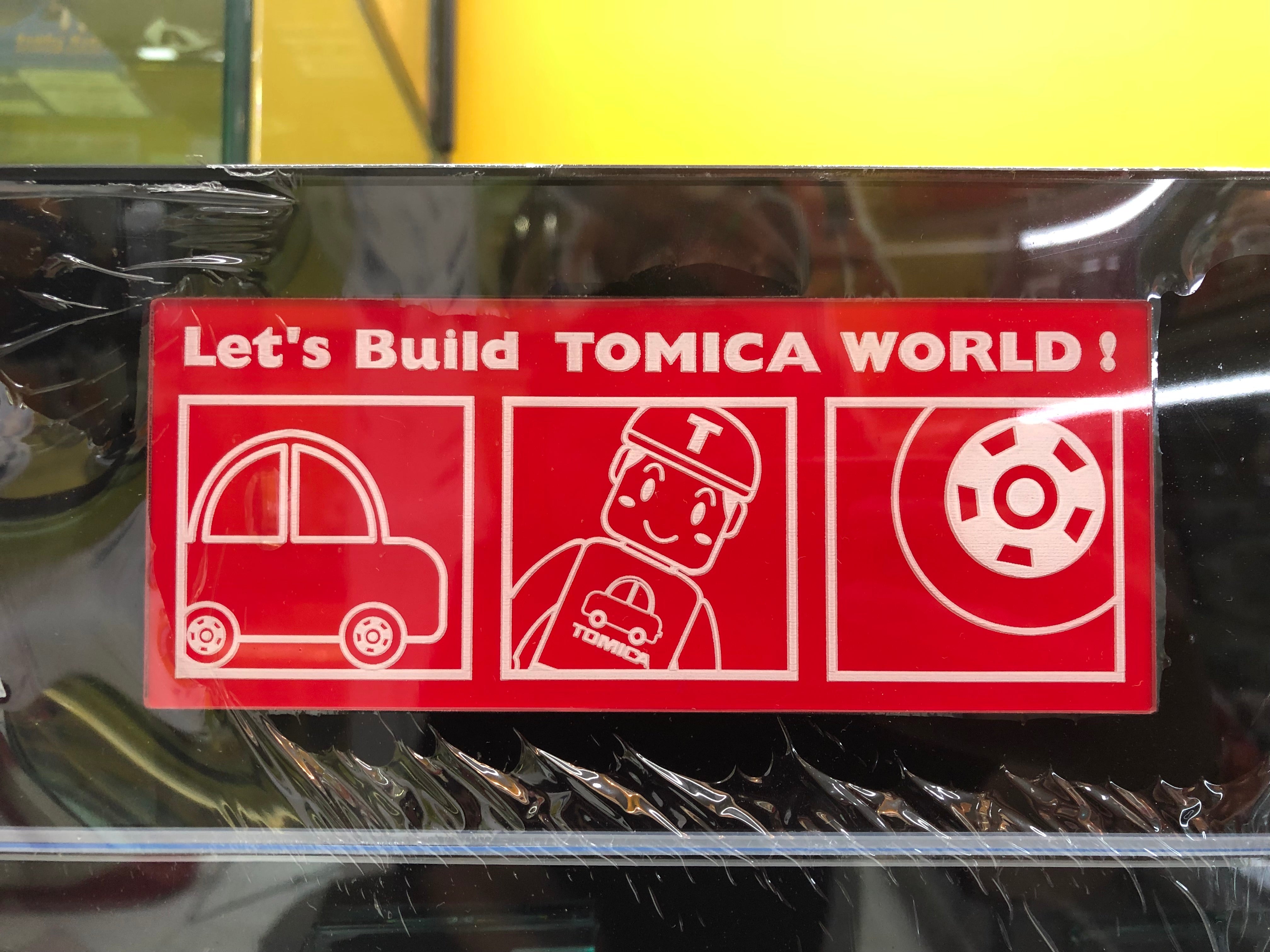 Tomica LED Acrylic Wall Mounted Display Case (110 Slots)