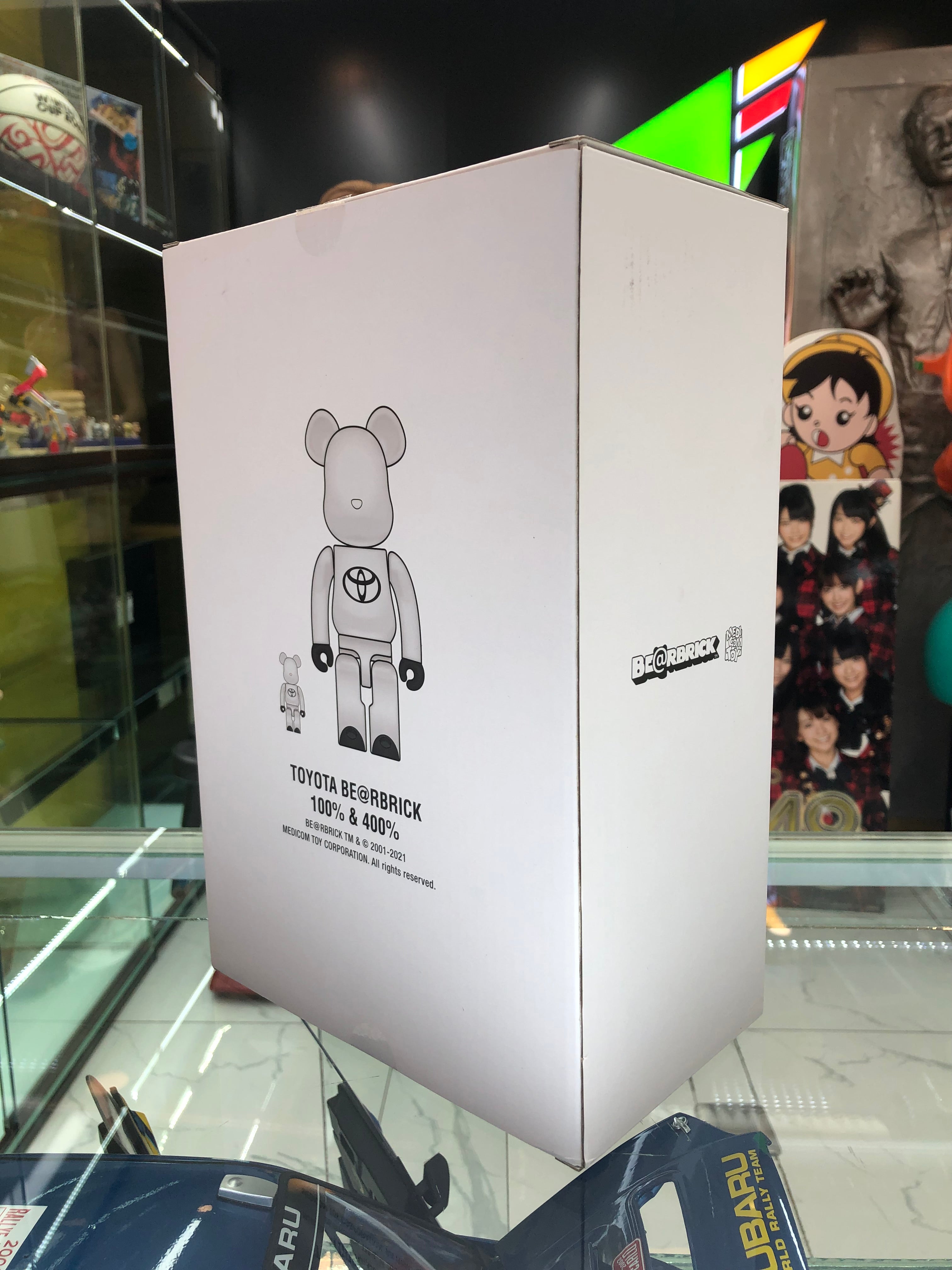 Toyota Bearbrick 100% and 400% Drive Your Teenage Dreams