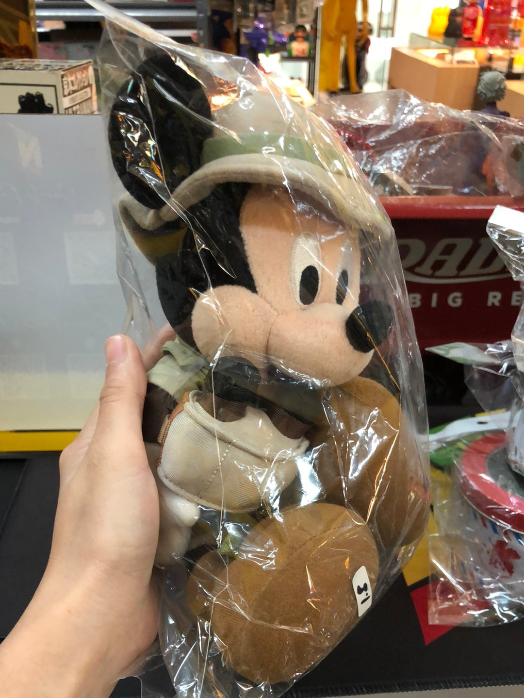 mickey mouse teddy bear