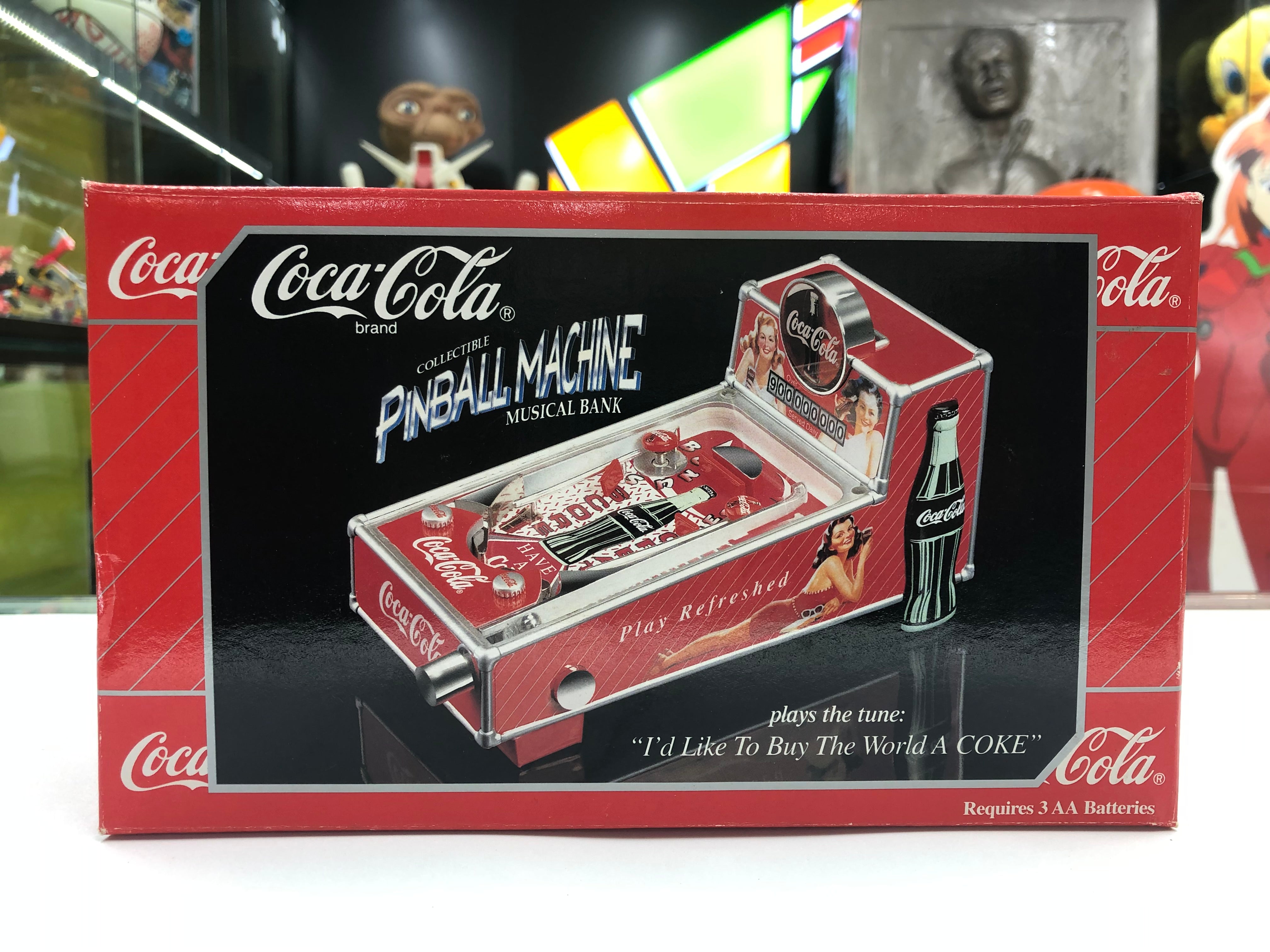 Coca-cola Pinball Machine Musical Bank