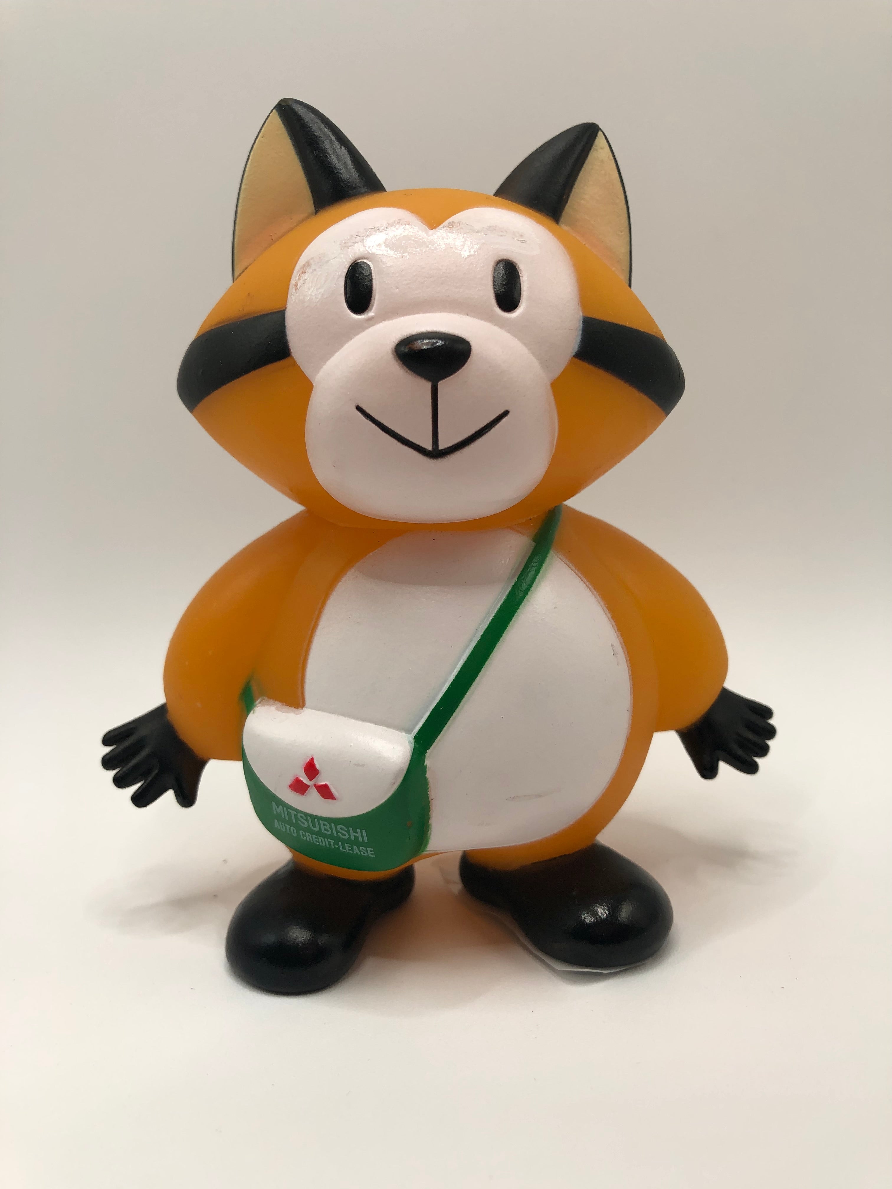 Mitsubishi Auto Credit-Lease MCL Rascal the Raccoon Coin Bank