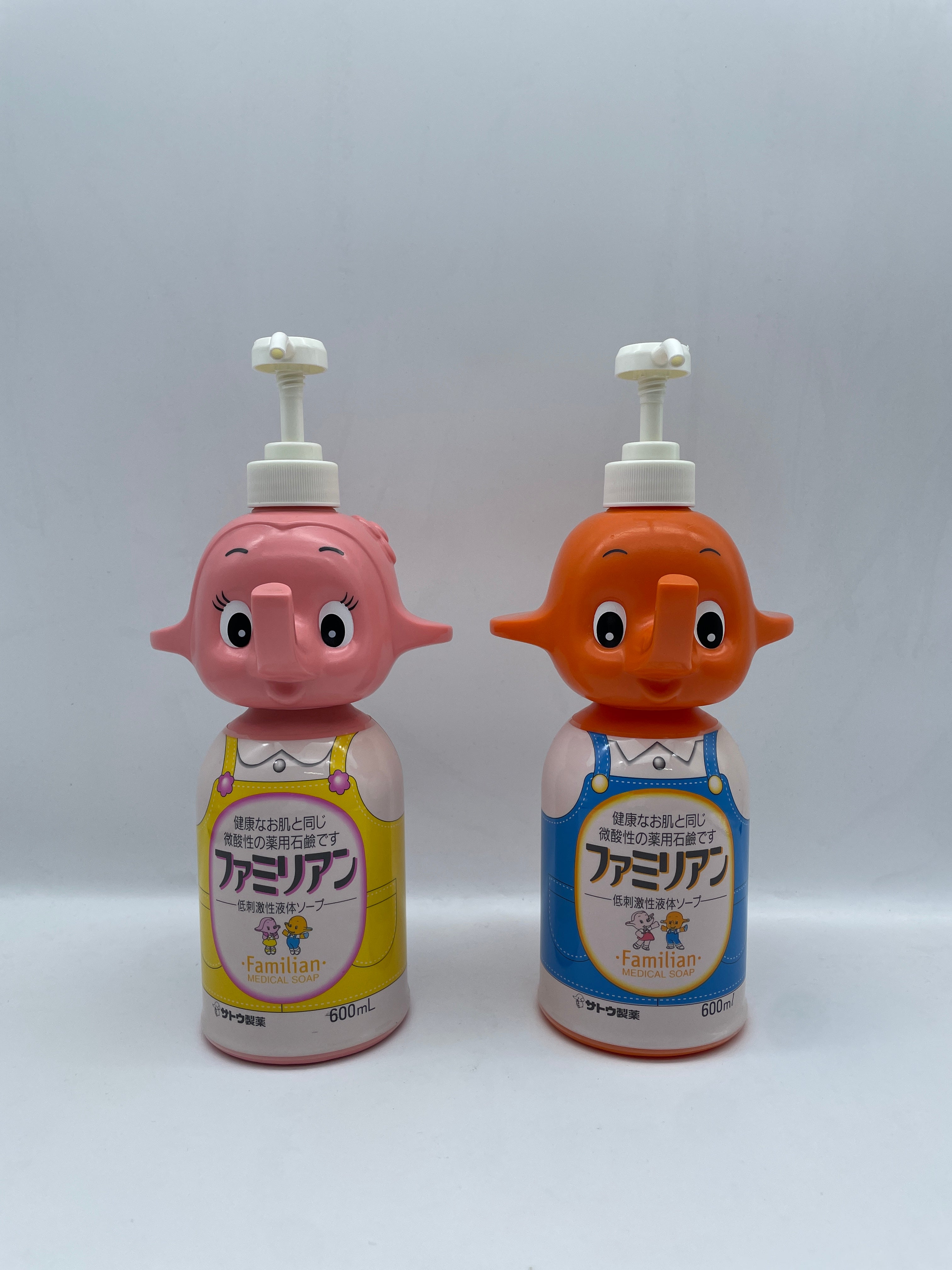 Sato-chan and Satoko-chan Soap Dispenser