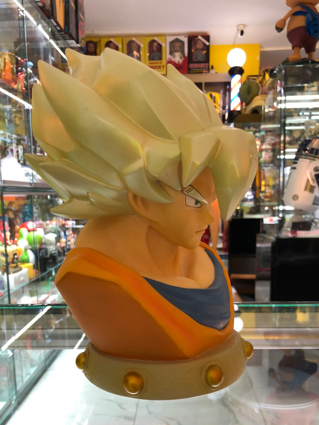 Dragon Ball Z Sound Bank- Super Saiyan Goku Piggy Bank