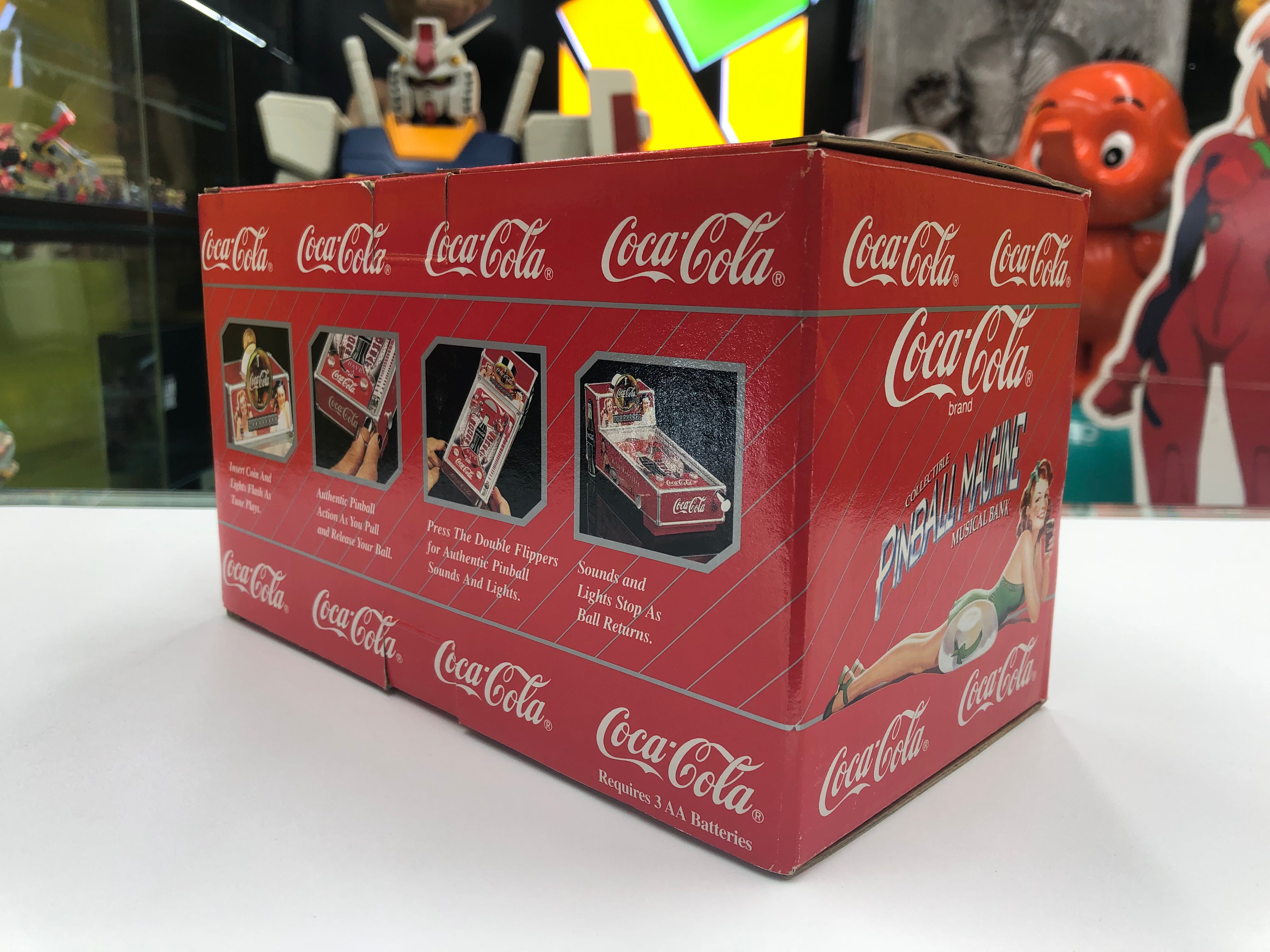 Coca-cola Pinball Machine Musical Bank