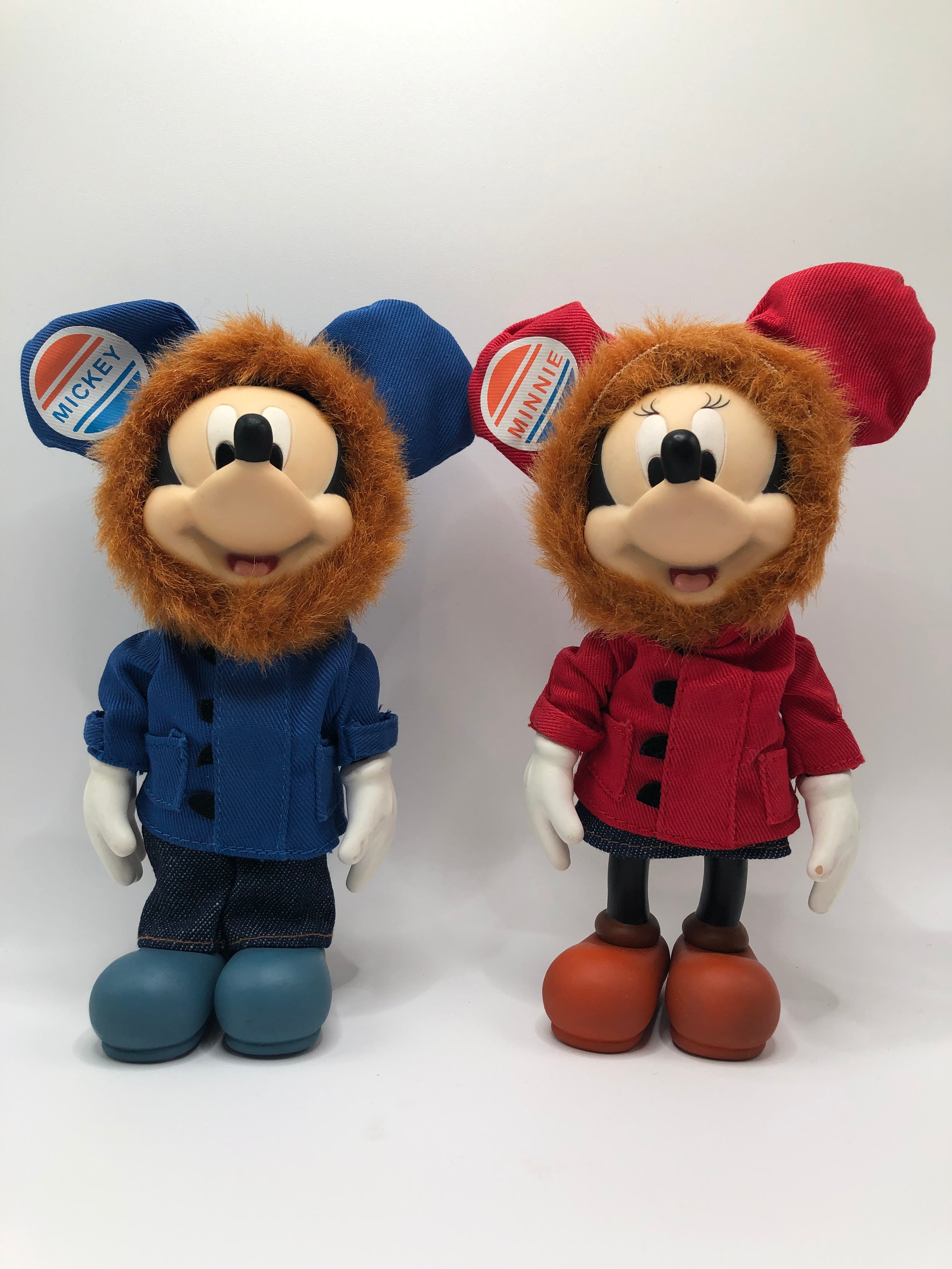 Disney Mickey Mouse and Minnie in Winter Set