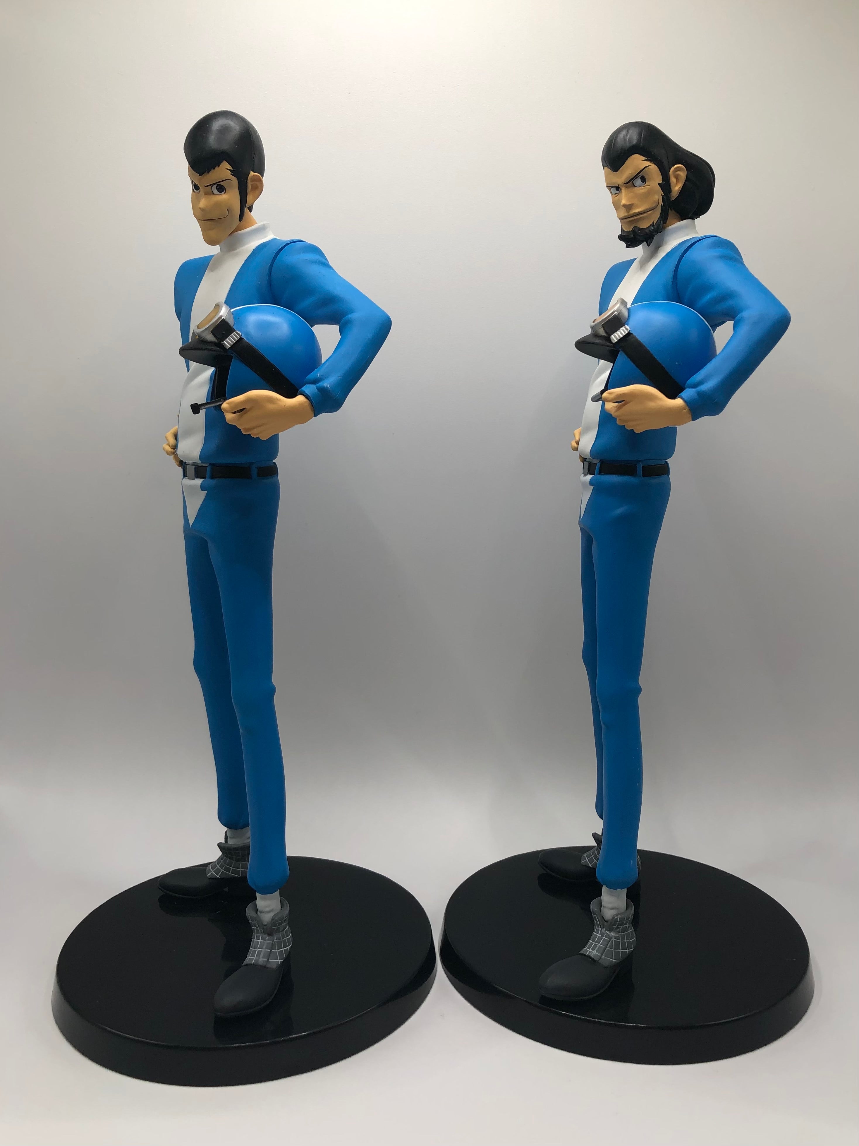 Lupin the Third and Daisuke Jigen Stylish Figure Racer Style Set 2009 Banpresto