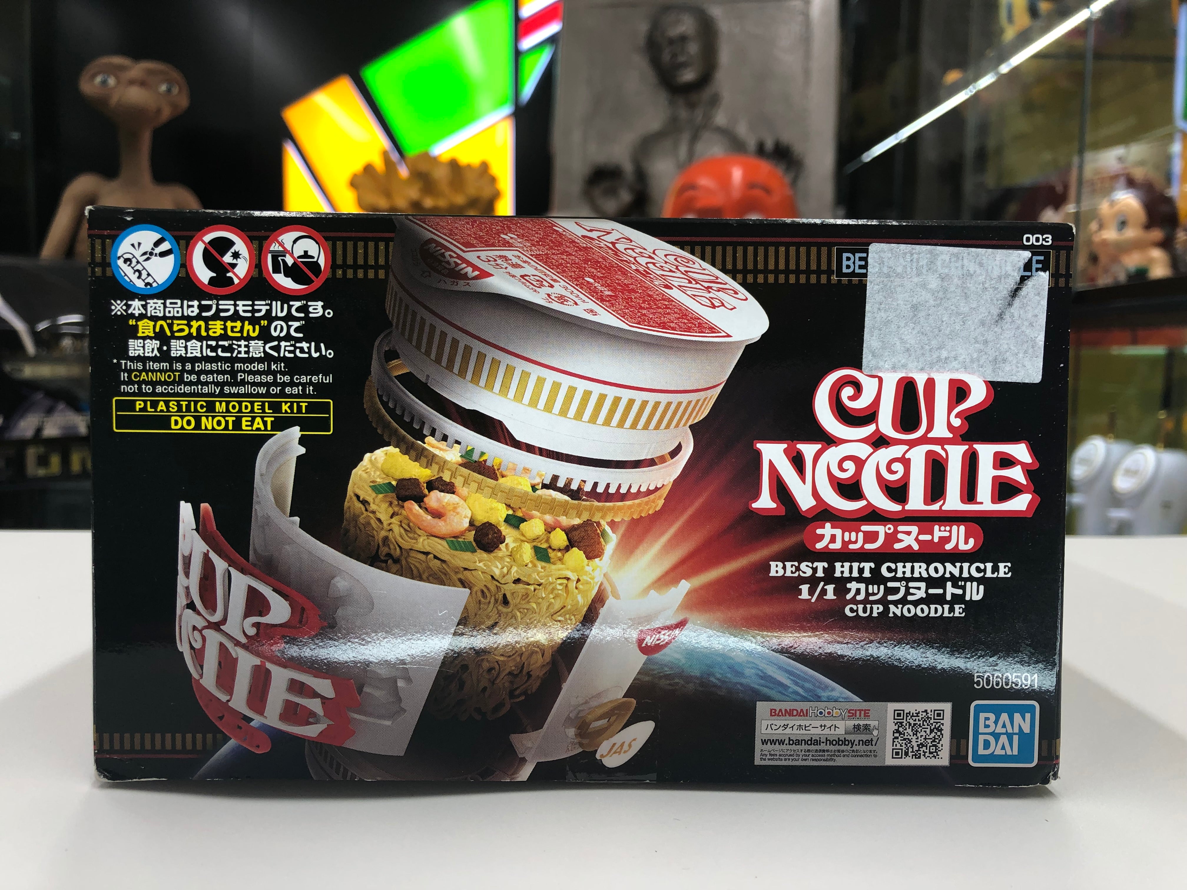 Best Hit Chronicle Cup Noodle 1/1 Colored Plastic Model Kit Bandai Namco