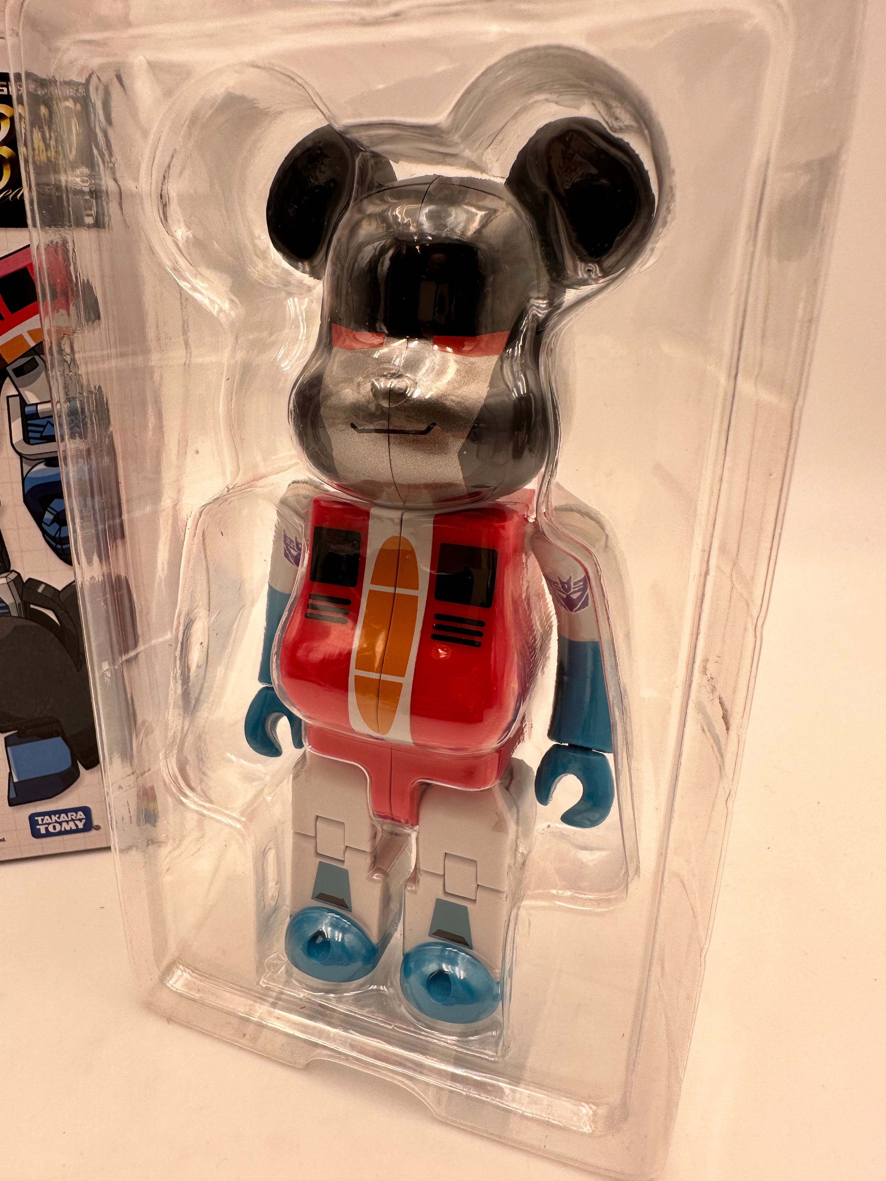 30th anniversary bear brick x transformers starscream