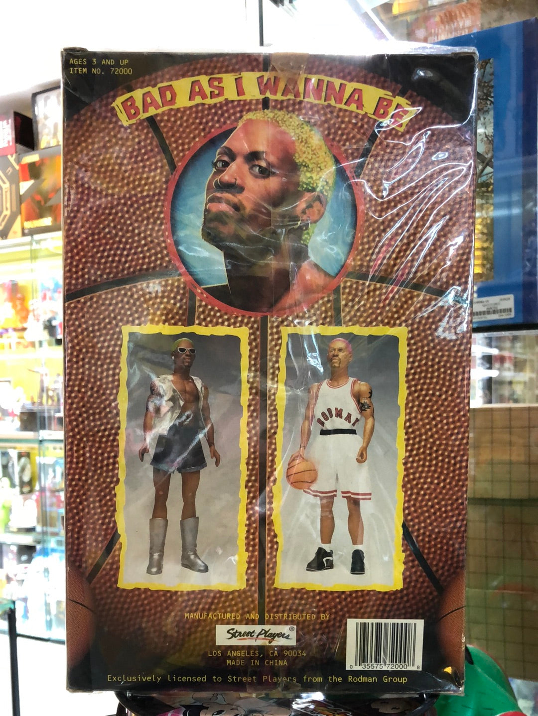 Dennis Rodman Limited Edition (Interchangeable heads and clothes)