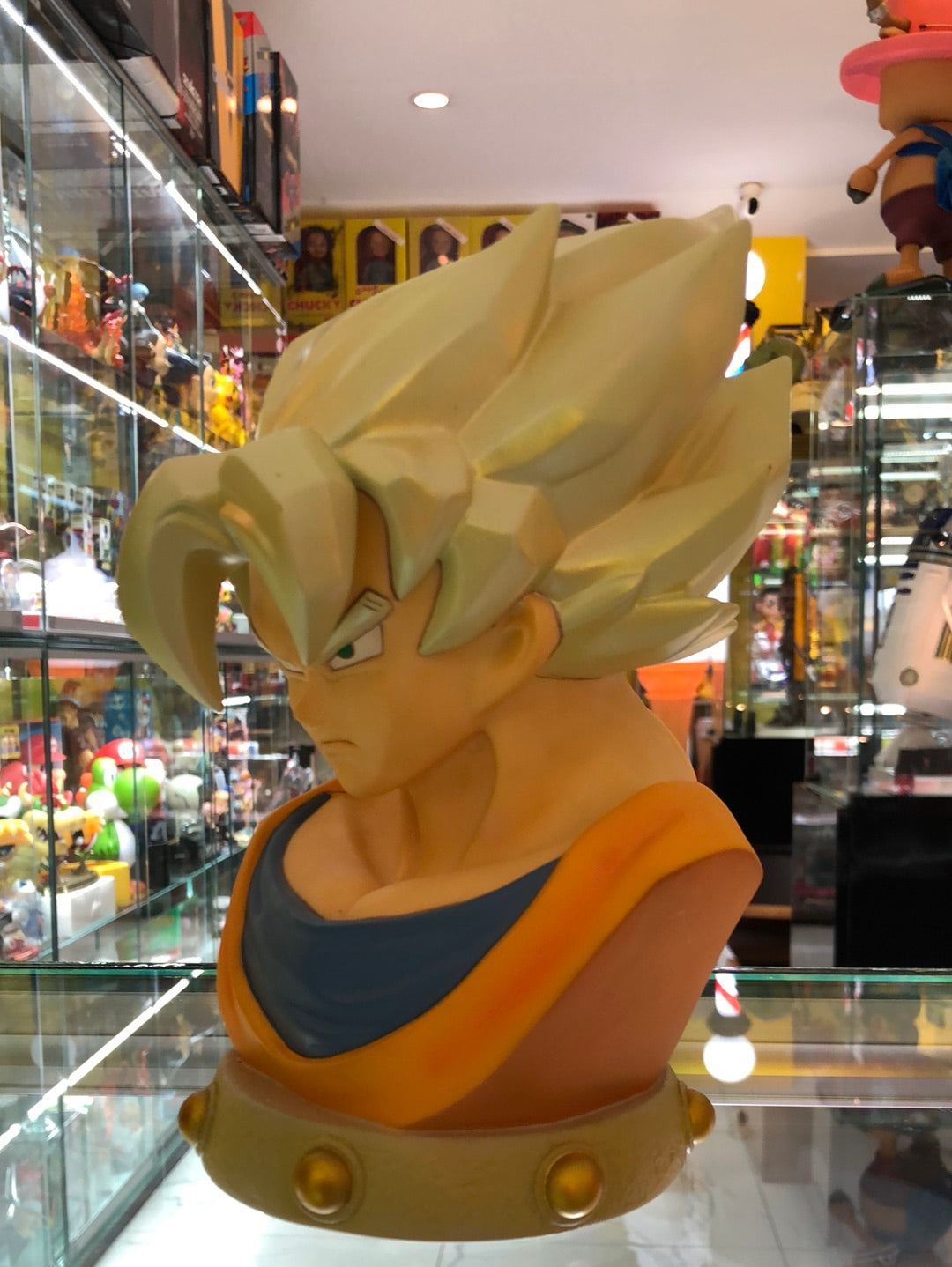 Dragon Ball Z Sound Bank- Super Saiyan Goku Piggy Bank