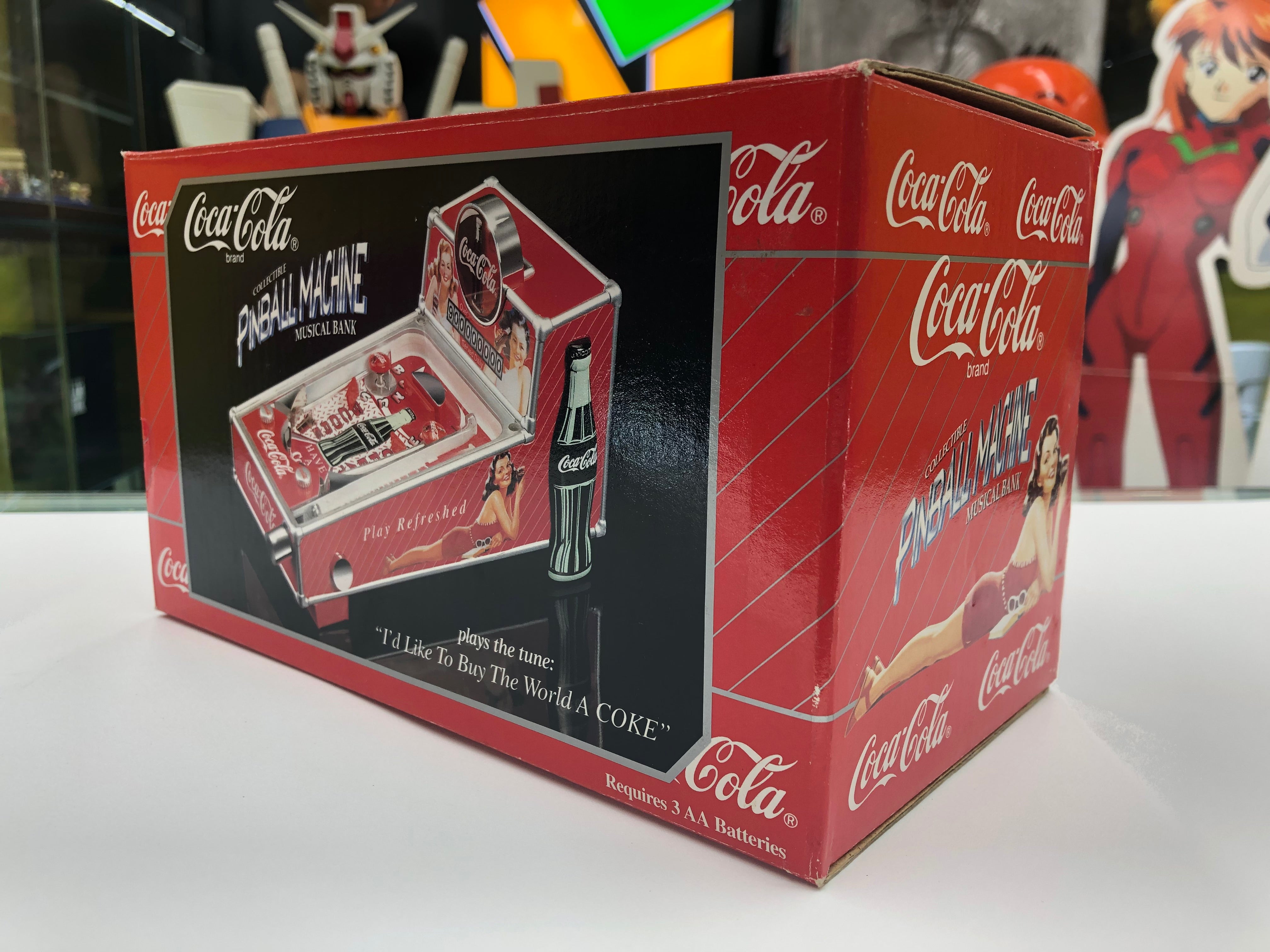 Coca-cola Pinball Machine Musical Bank