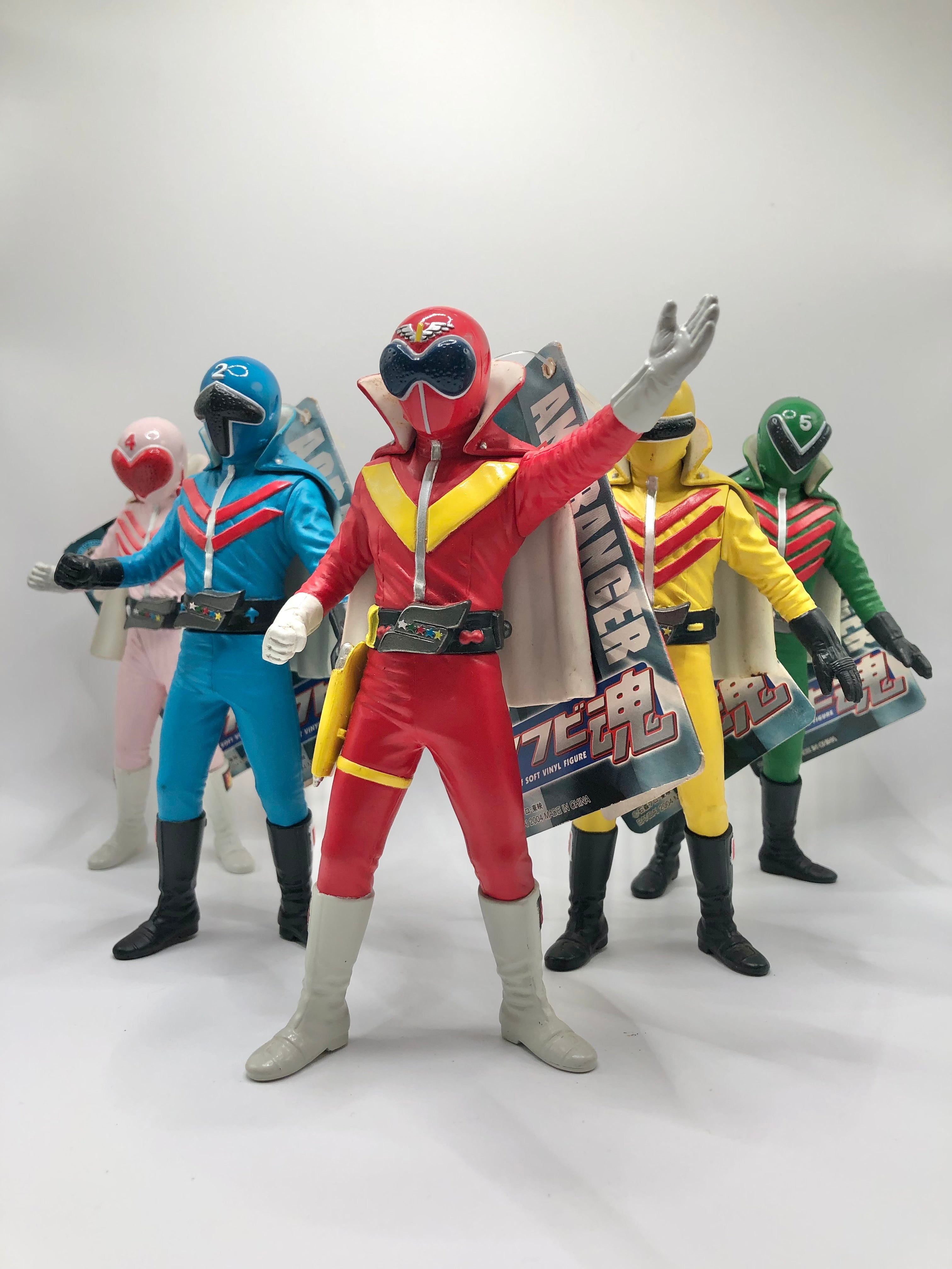 Star Ranger Set of 5 2004 Bandai