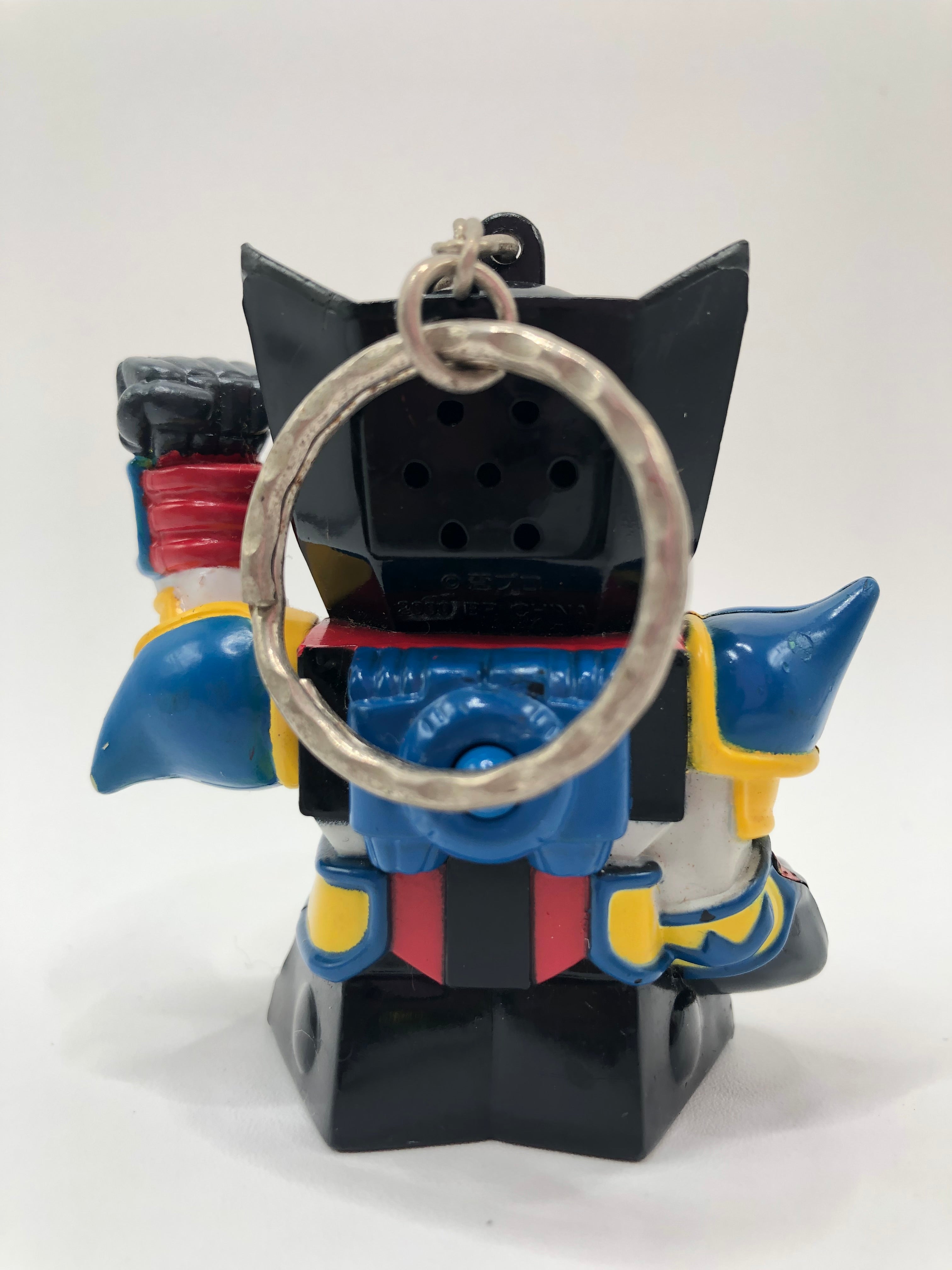 Super Robot Sengoku Majin GoShogun Keychain with Sound 2000 Banpresto