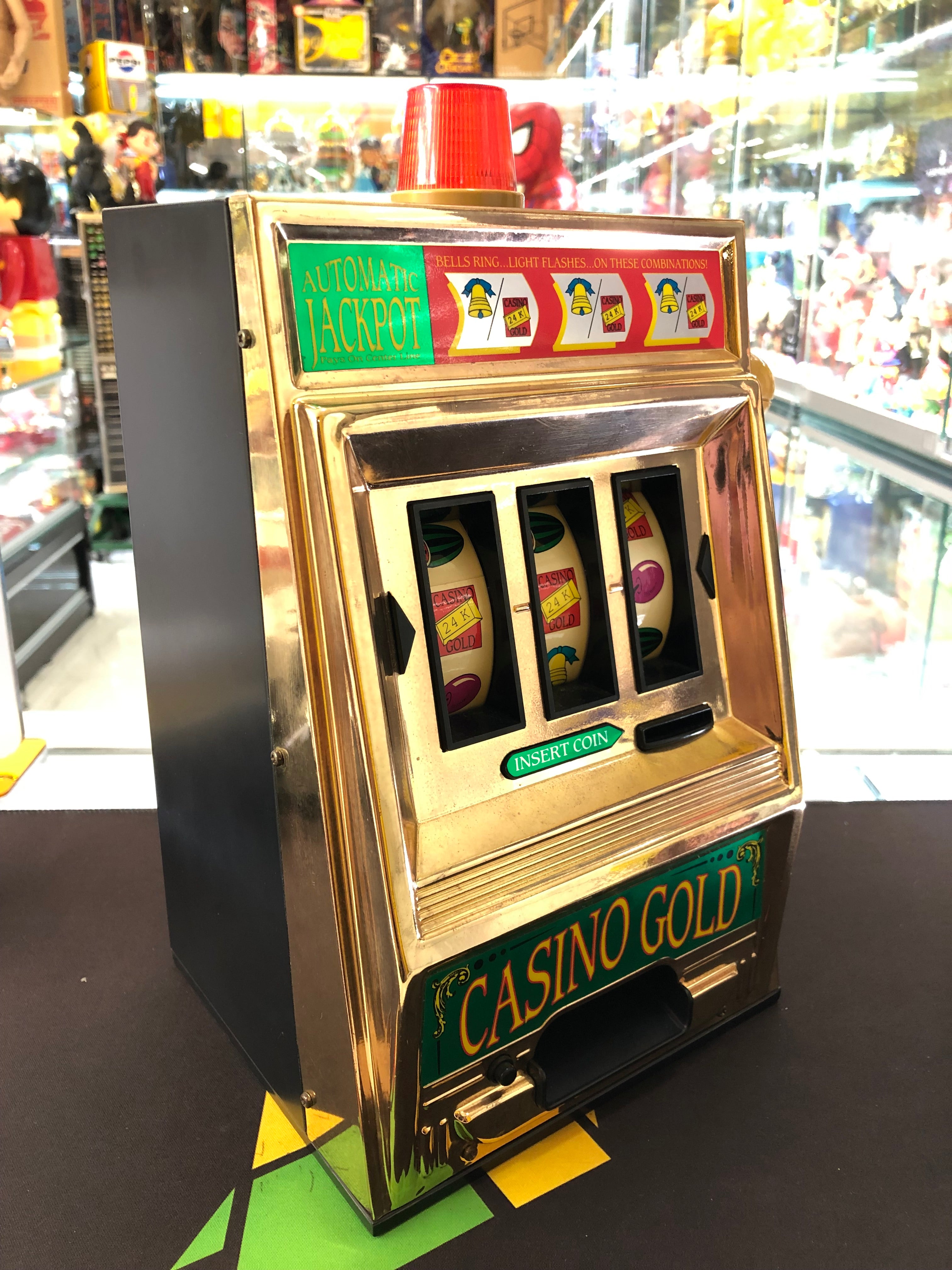 Vintage waco casino gold slot machine