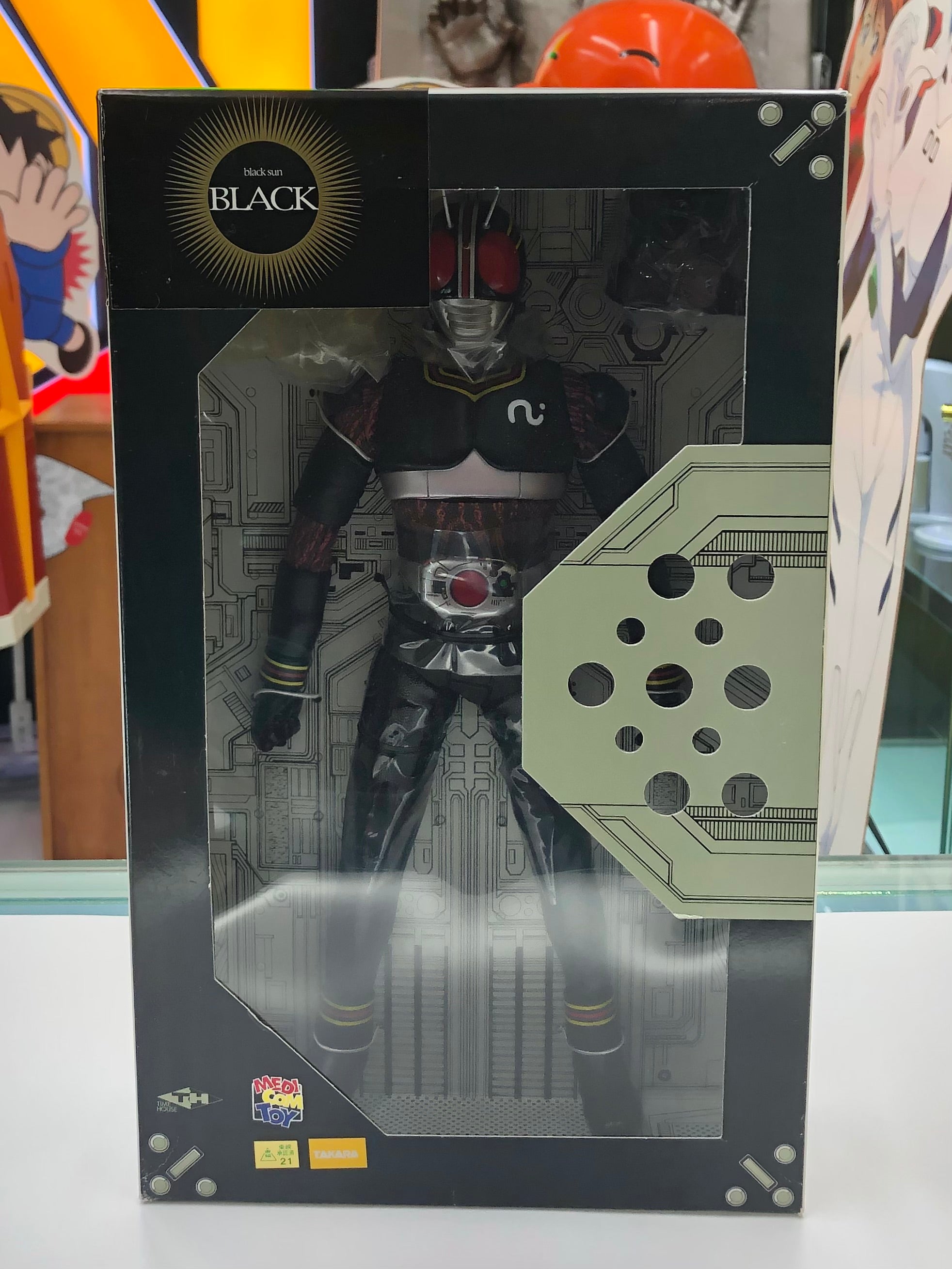 Kamen Rider Black Real Action Heroes 137 Time House 2001 Medicom Toy