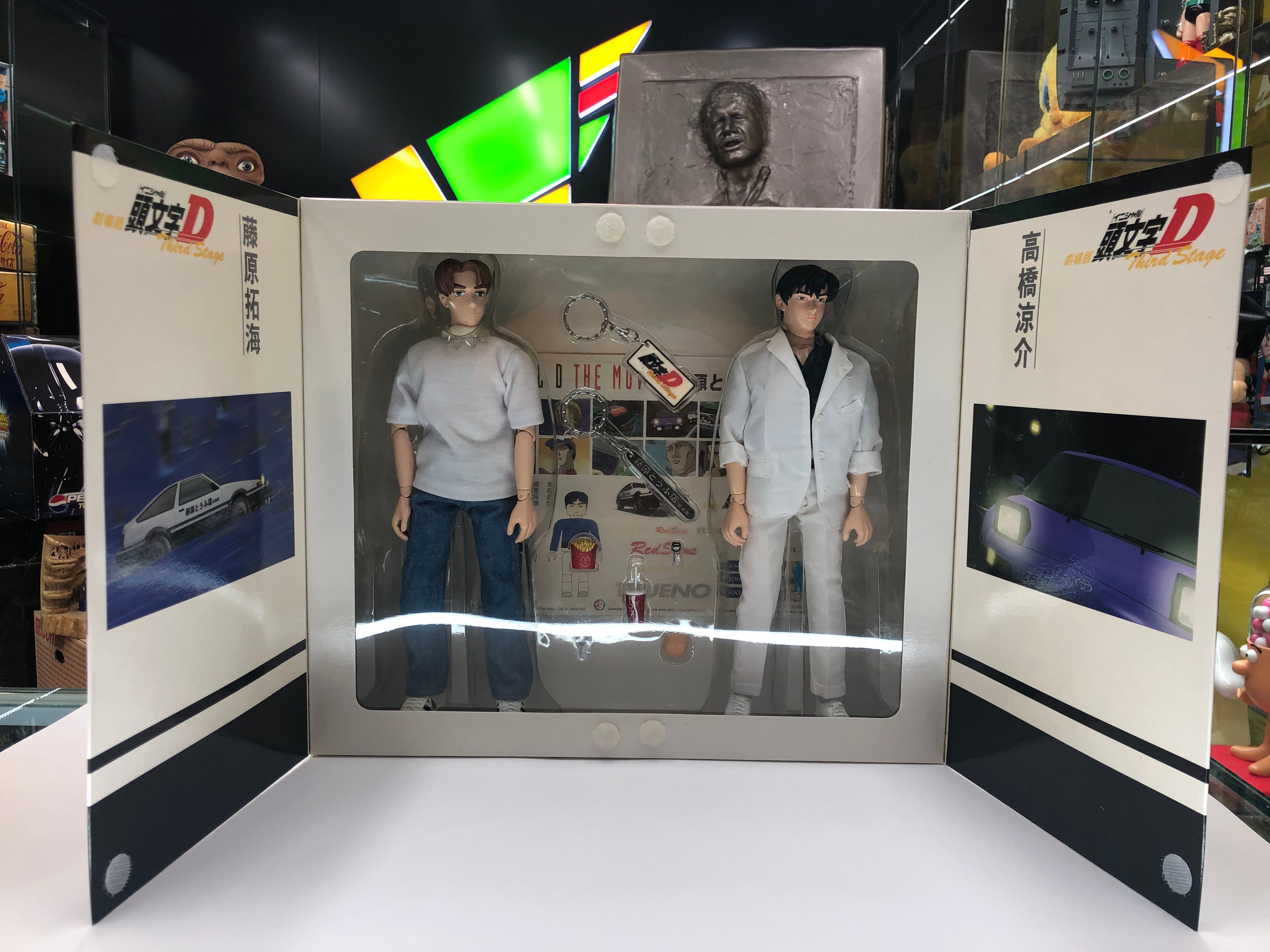 Takumi Fujiwara and Ryosuke Takahashi Initial D The Movie Dragon Models