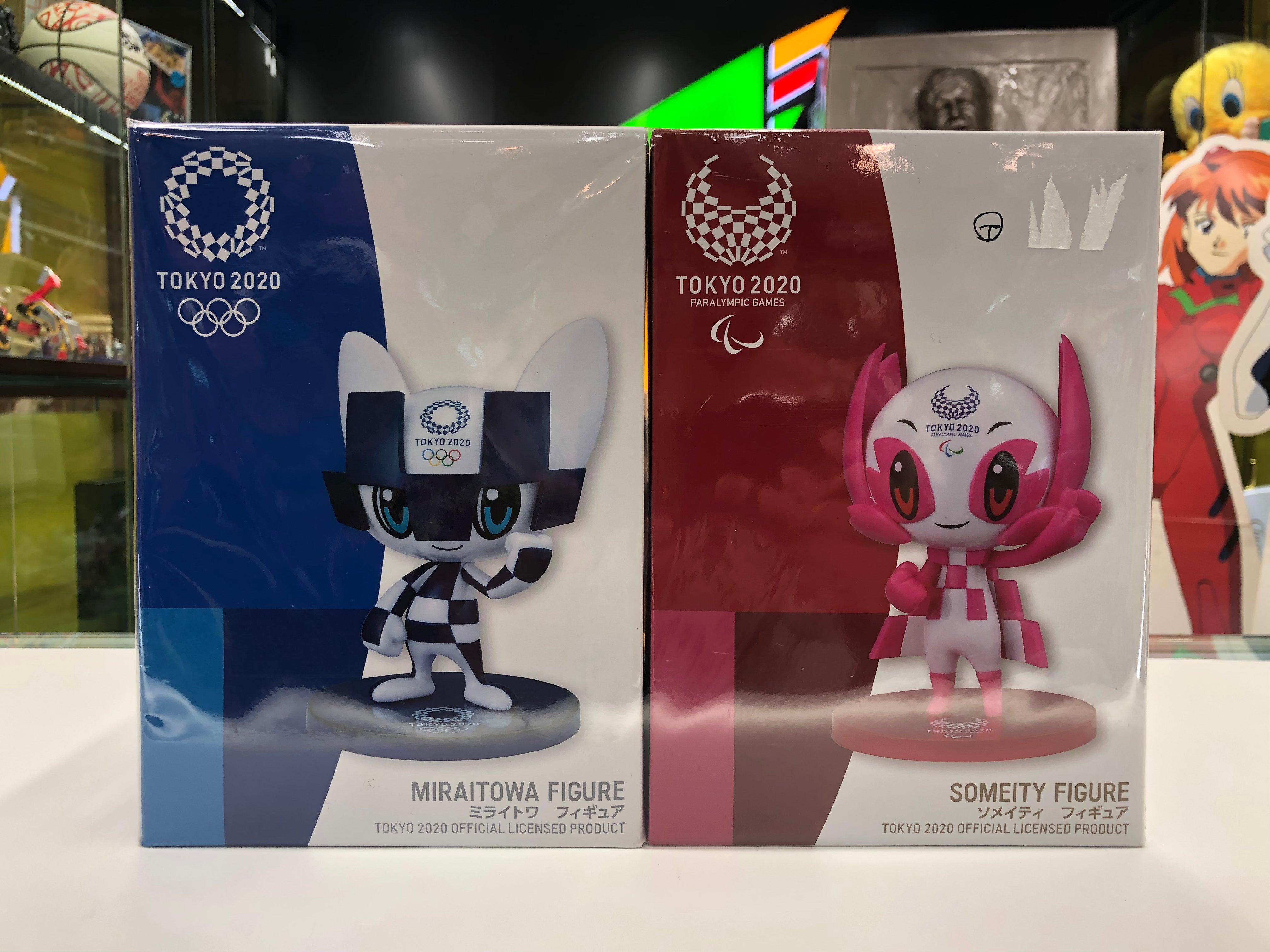 Paralympic Games Tokyo 2020 Miraitowa and Someity Figure Jaia