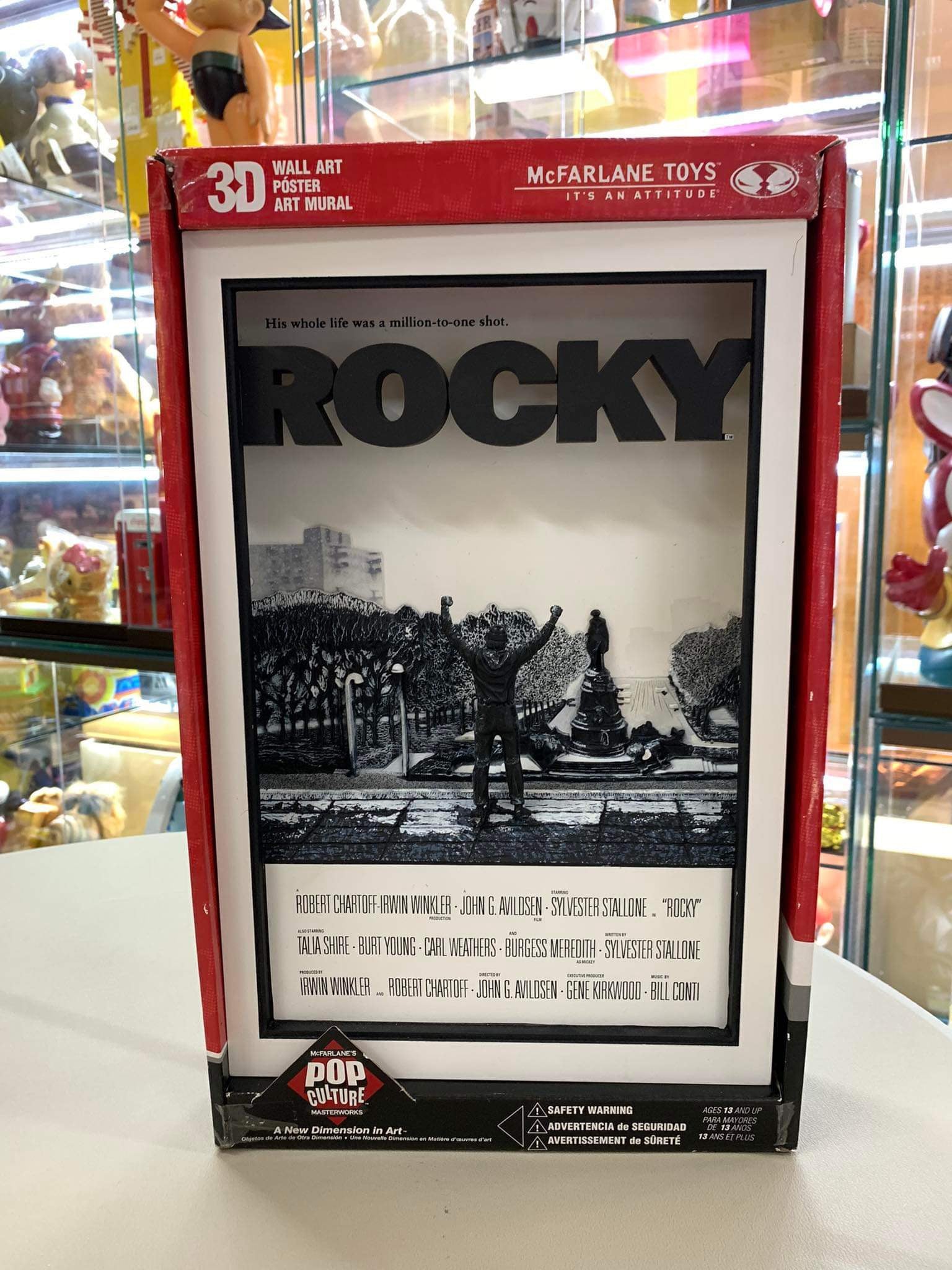 3D wall Hanging: Rocky