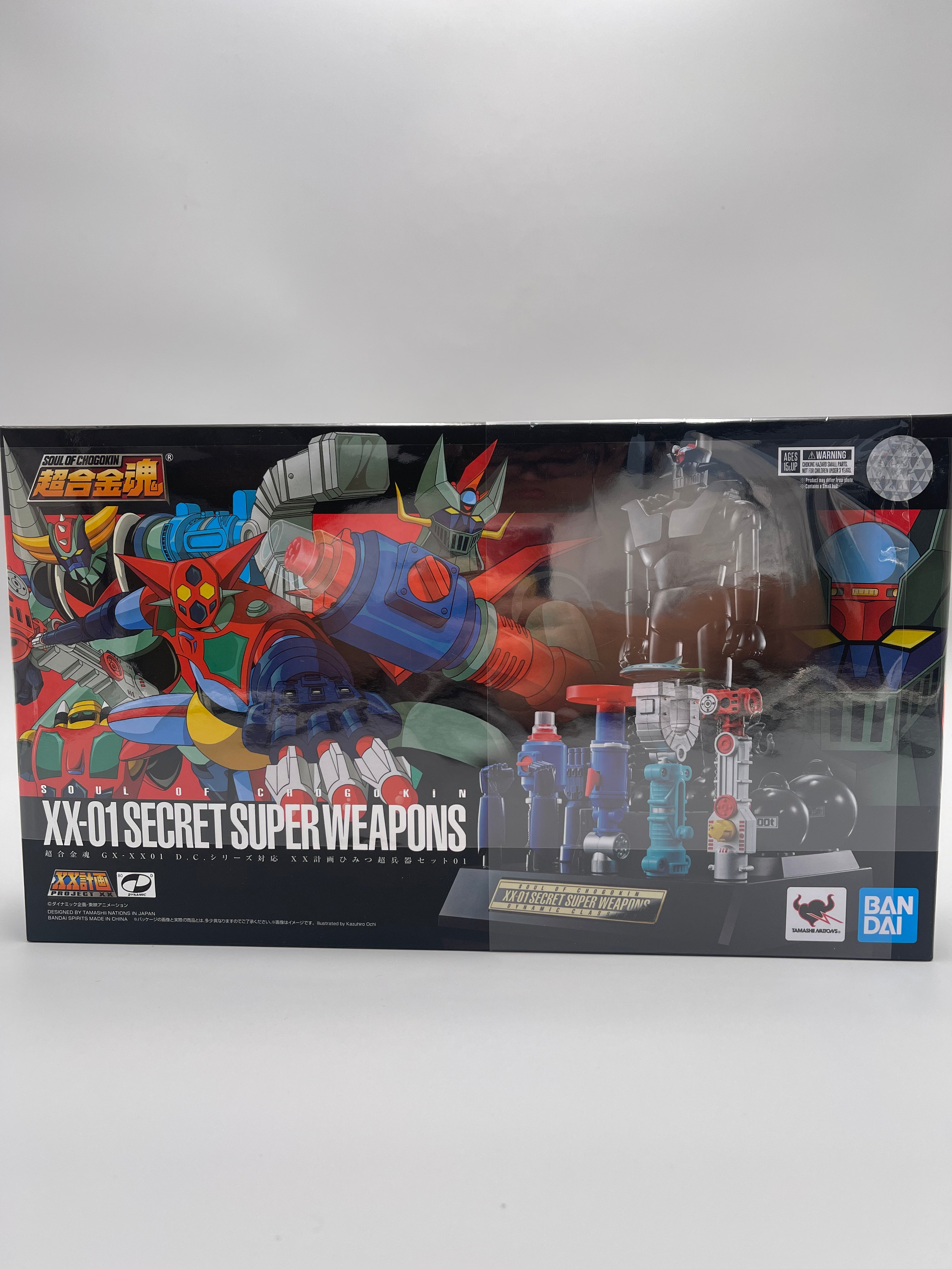 XX-01 SECRETSUPER WEAPONS Soul Of Chogokin