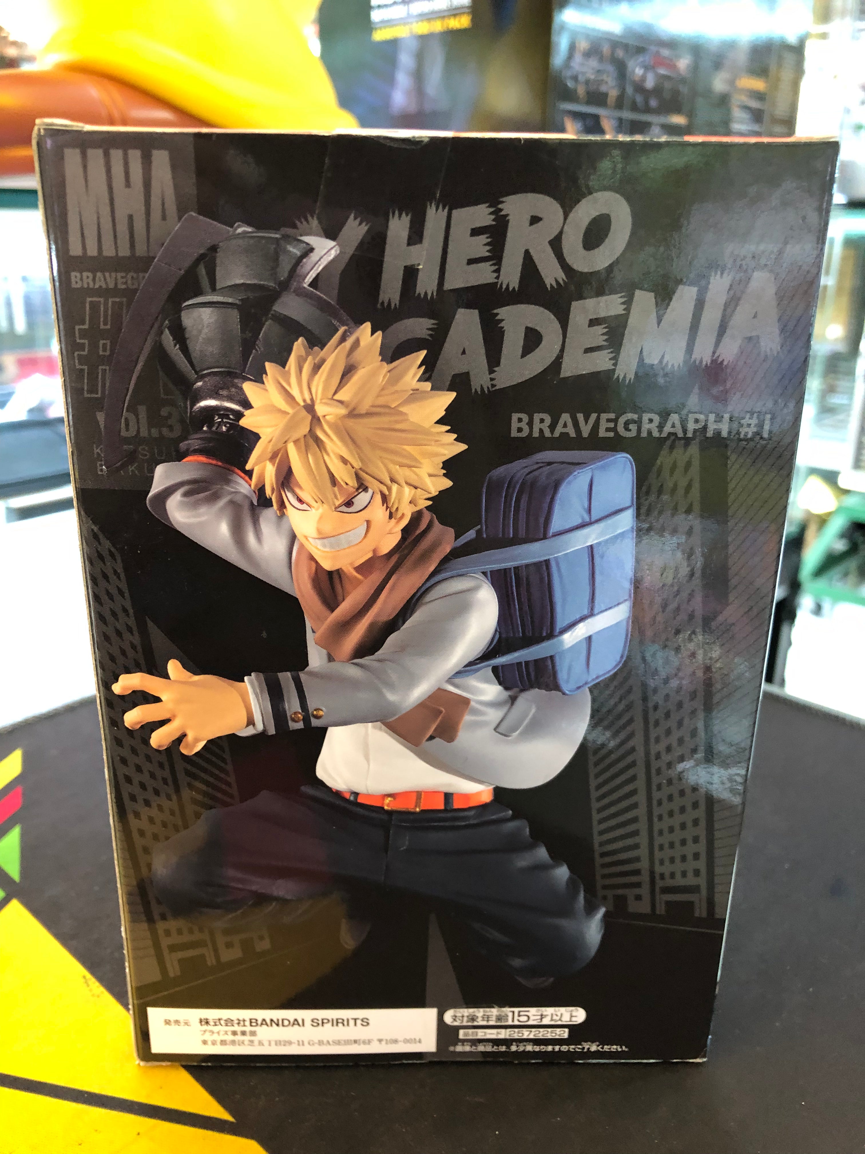 hero academia katsuki bakugo anime boxed Figure