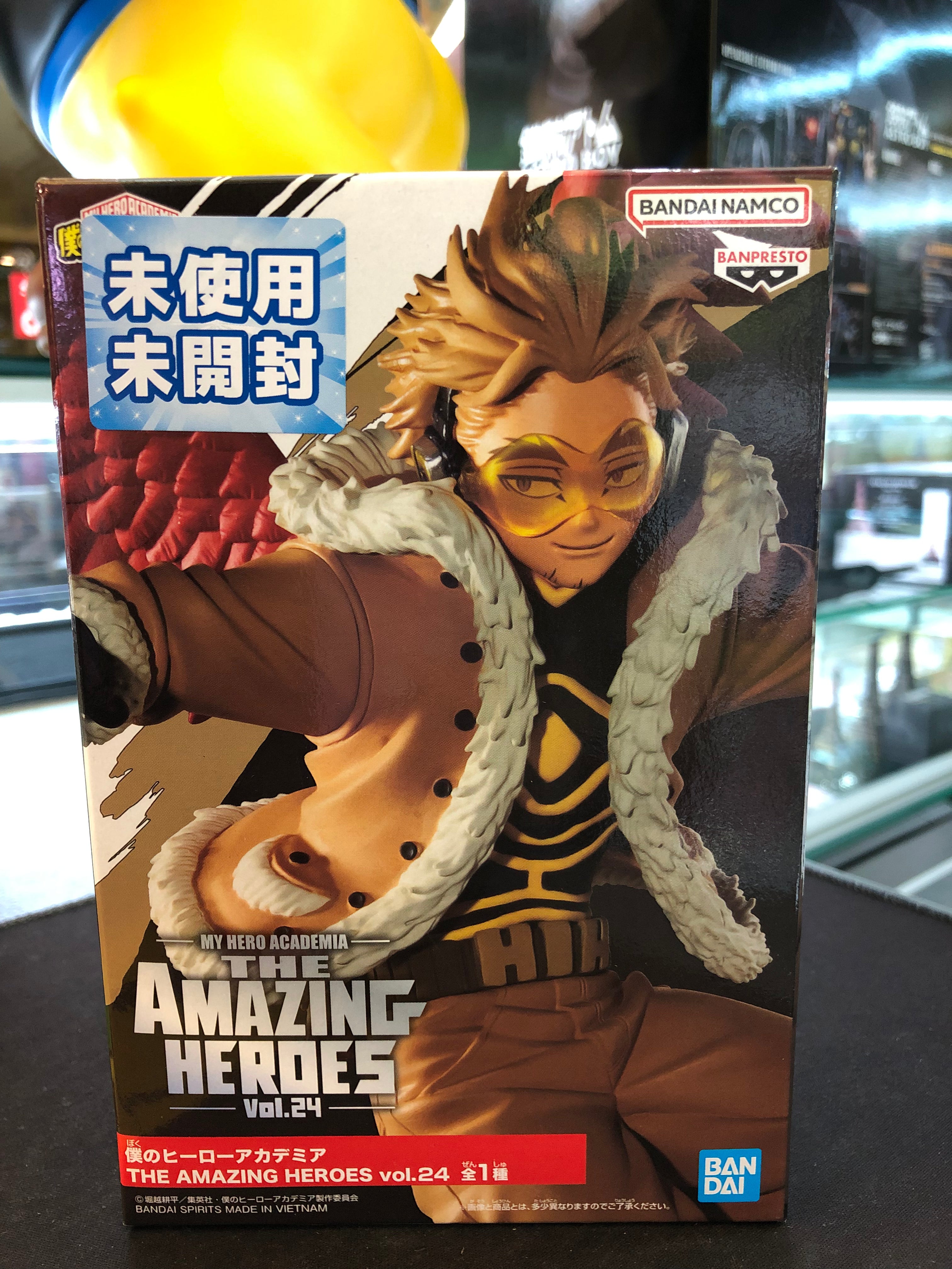 my hero academia the  amazing heroes vol.24 hawks toy figure