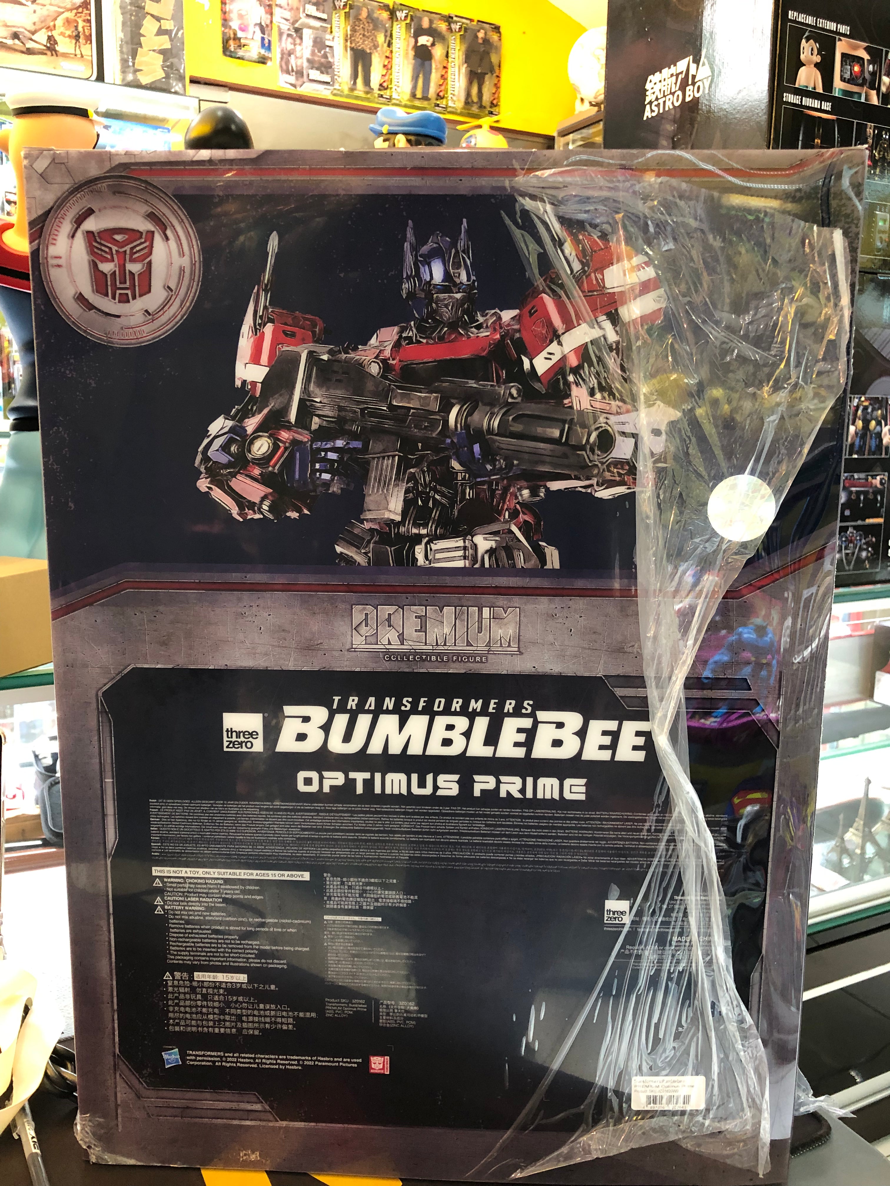 transformers Bumblebee Optimus prime three Zero premium